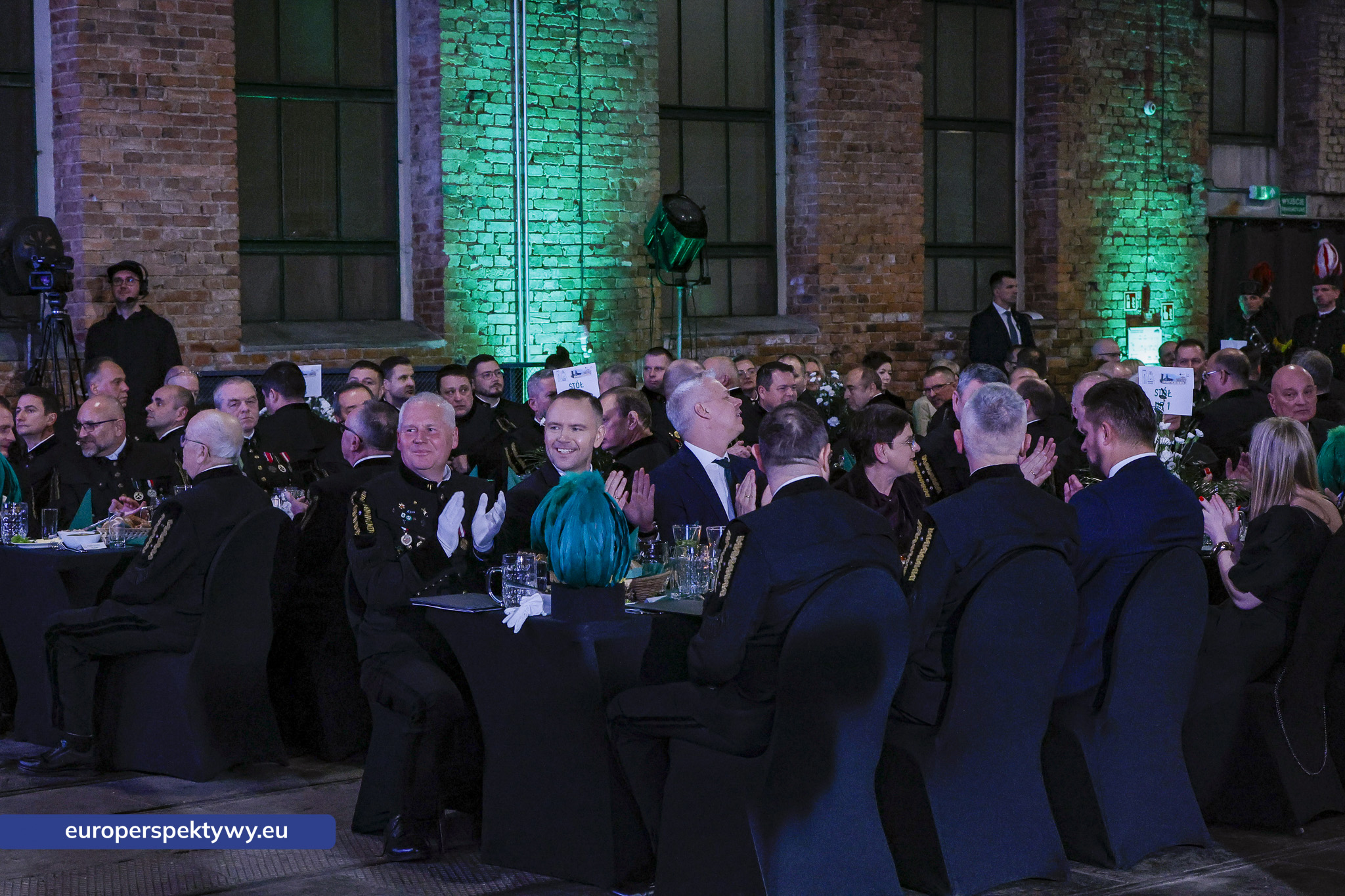 Barbórka 2025 KWK Staszic-Wujek-37 Europerspektywy Barbórka w kopalni Staszic–Wujek. Prezydent Karol Nawrocki wśród górników PGG