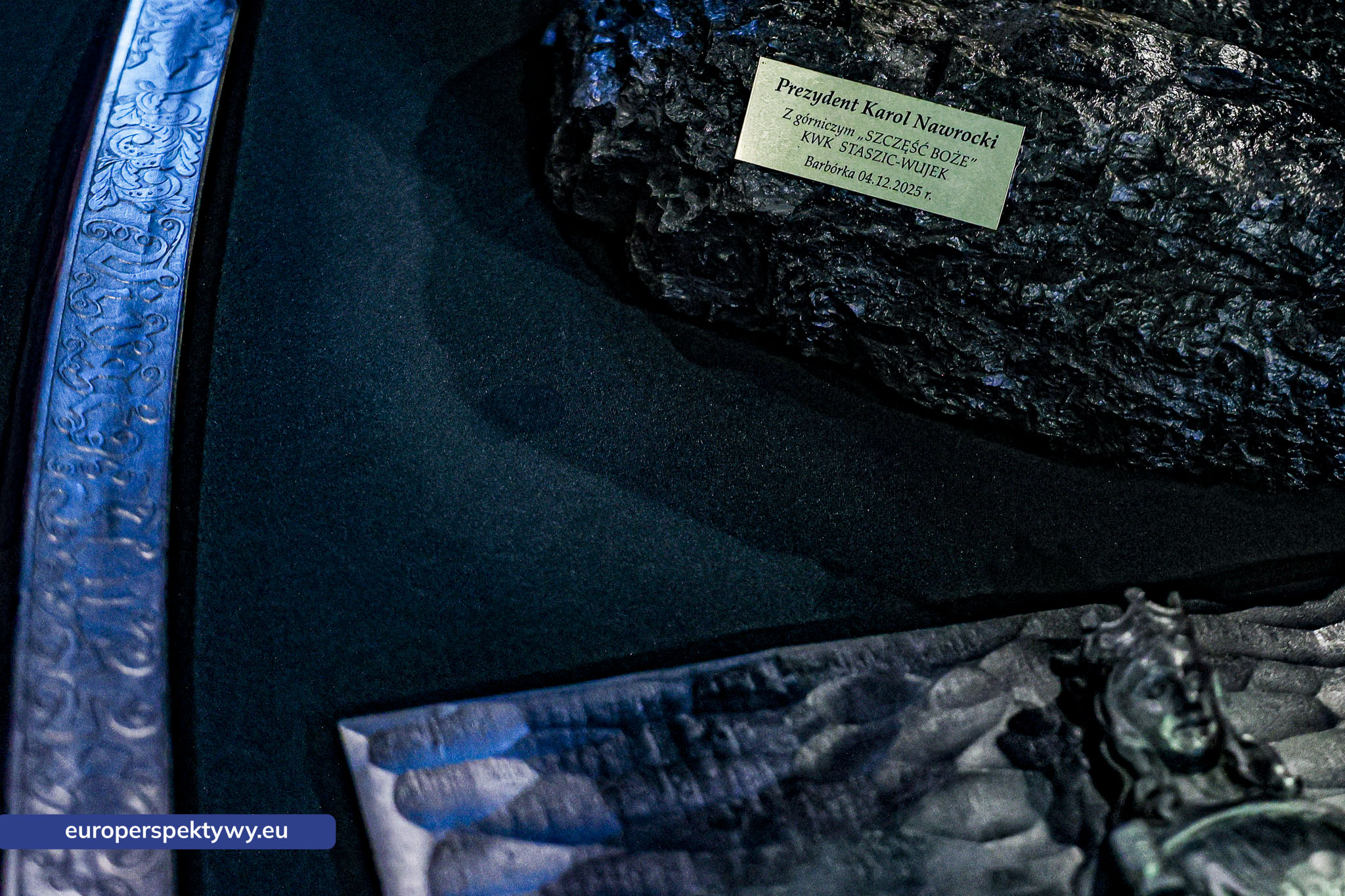 Barbórka 2025 KWK Staszic-Wujek-4 Europerspektywy Barbórka w kopalni Staszic–Wujek. Prezydent Karol Nawrocki wśród górników PGG