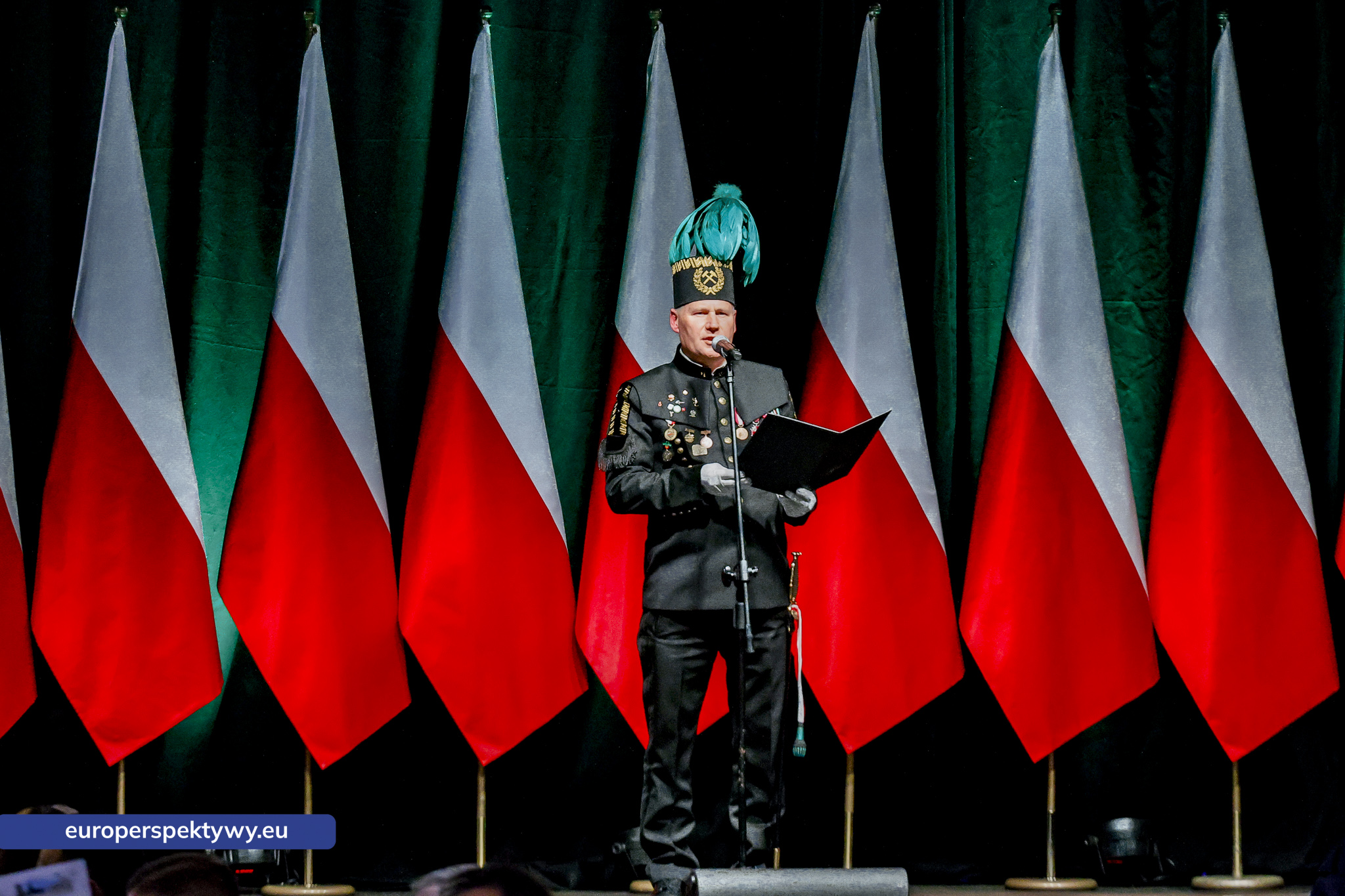 Barbórka 2025 KWK Staszic-Wujek-41 Europerspektywy Barbórka w kopalni Staszic–Wujek. Prezydent Karol Nawrocki wśród górników PGG