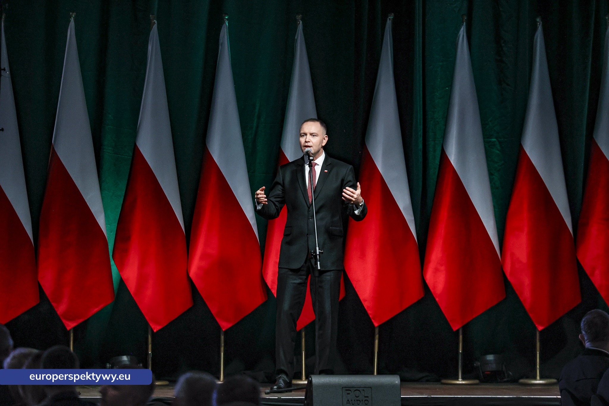 Barbórka 2025 KWK Staszic-Wujek. Karol Nawrocki