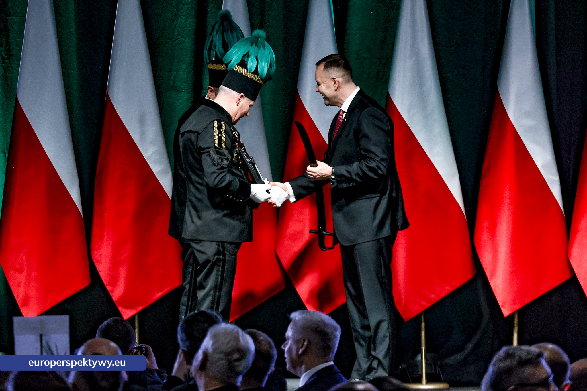 Barbórka 2025 KWK Staszic-Wujek-84 Europerspektywy Barbórka w kopalni Staszic–Wujek. Prezydent Karol Nawrocki wśród górników PGG