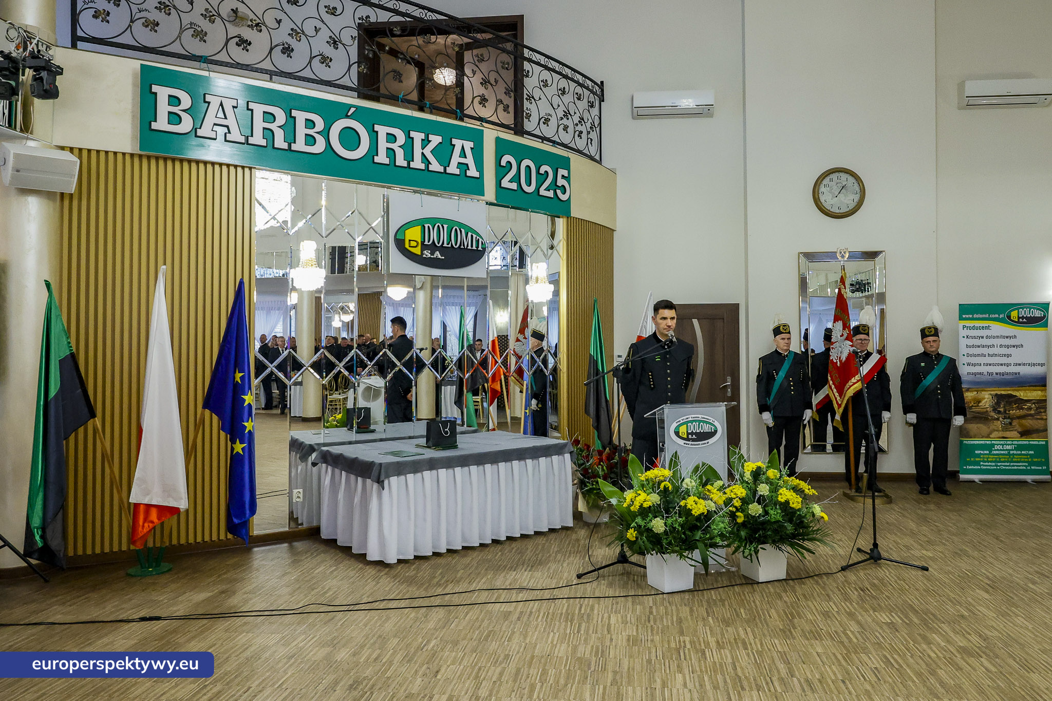 Barbórka Dolomit 2 2025-73 Europerspektywy Barbórka 2025 PPUH Dolomit Kopalnia Ząbkowice SA – podsumowanie roku