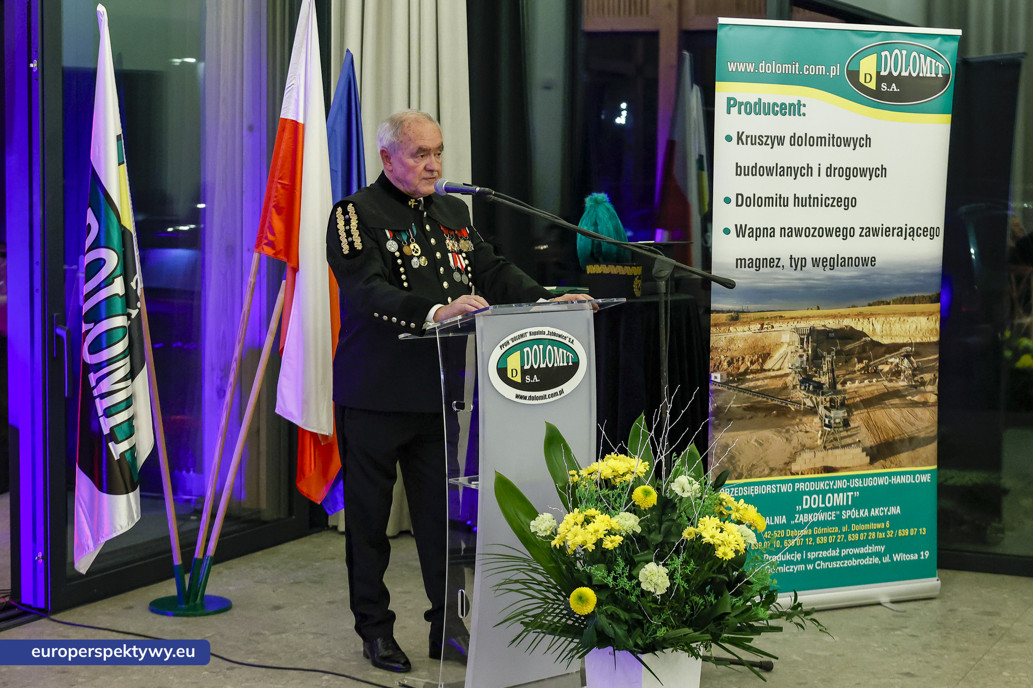 Barbórka Dolomit 2025-55 Europerspektywy Barbórka 2025 w PPUH Dolomit Kopalnia Ząbkowice SA