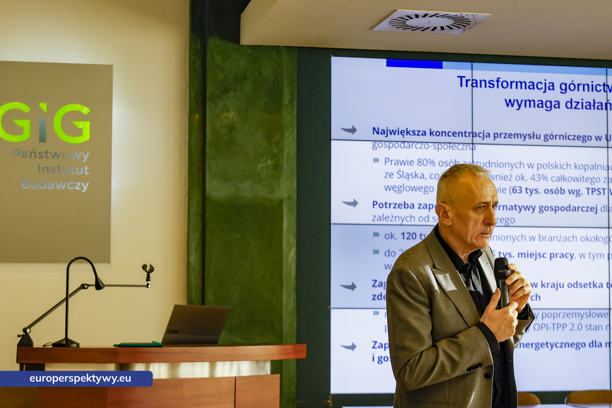 GIG GÓRNICTWO WĘGLA ENERGETYCZNEGO W OKRESIE TRANSFORMACJI ENERGETYKI-52 Europerspektywy Górnictwo węgla energetycznego w okresie transformacji energetyki – relacja z konferencji GIG i PTE Katowice