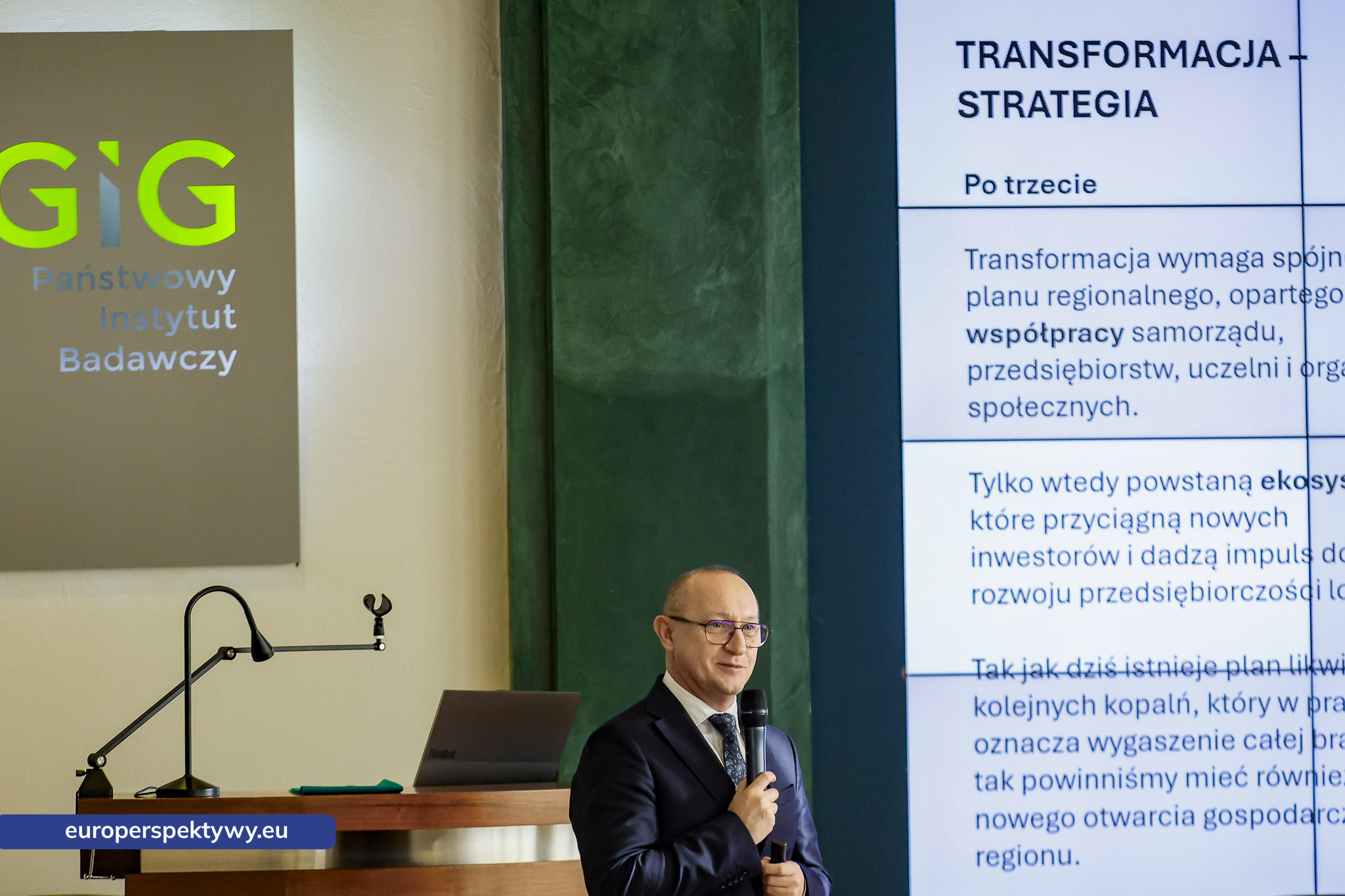 KONFERENCJA PTE GIG GÓRNICTWO WĘGLA ENERGETYCZNEGO W OKRESIE TRANSFORMACJI ENERGETYKI Węglokoks Kraj - Prezes Grzegorz Wacławek