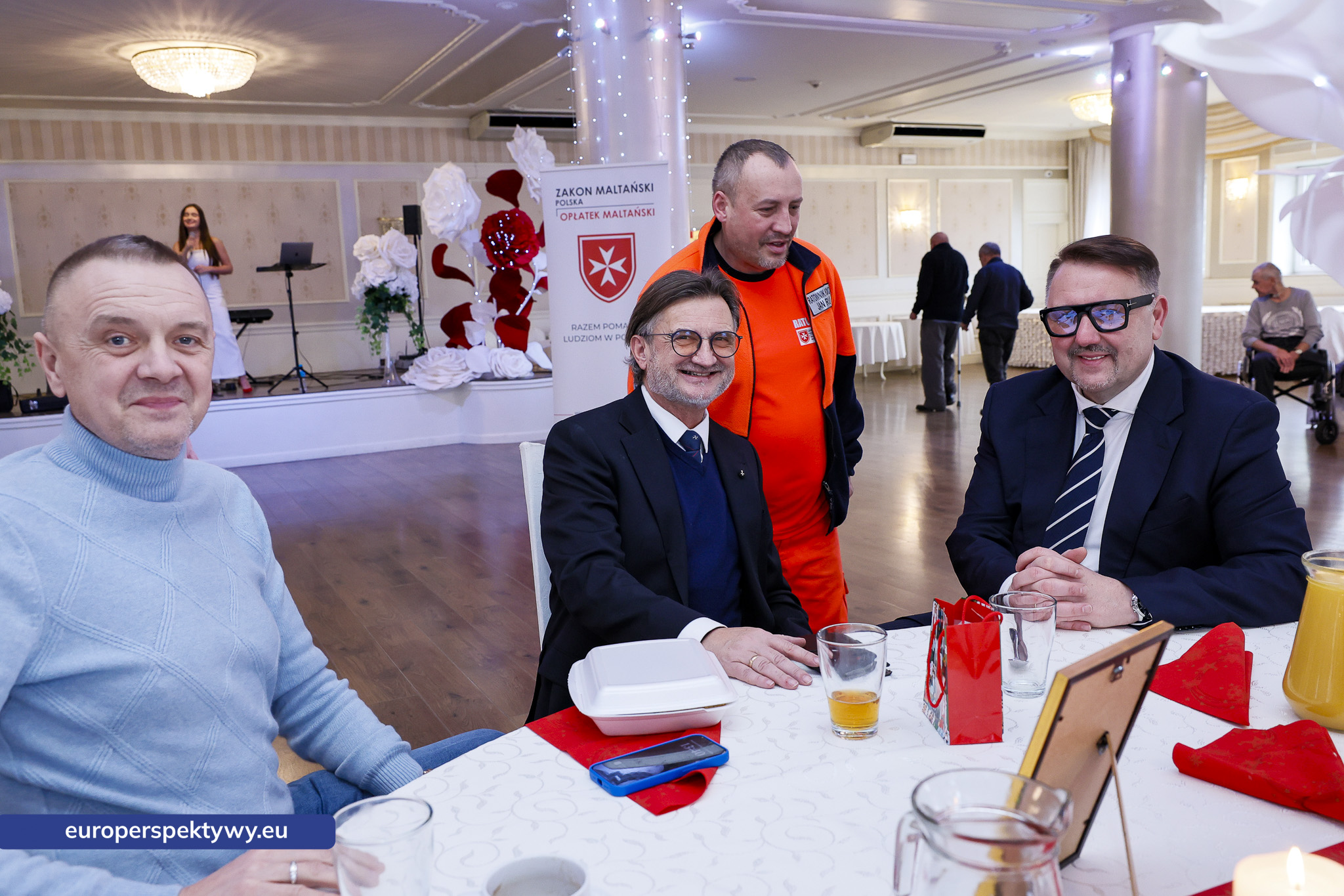 Opłatek Maltański Bielsko-Biała-65 Europerspektywy 21. Opłatek Maltański w Bielsku-Białej