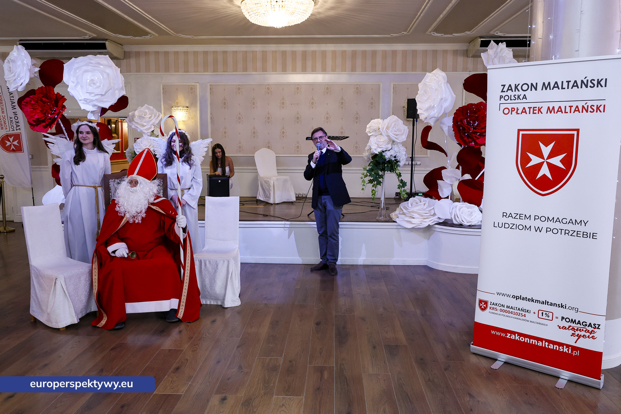 Opłatek Maltański Bielsko-Biała-77 Europerspektywy 21. Opłatek Maltański w Bielsku-Białej