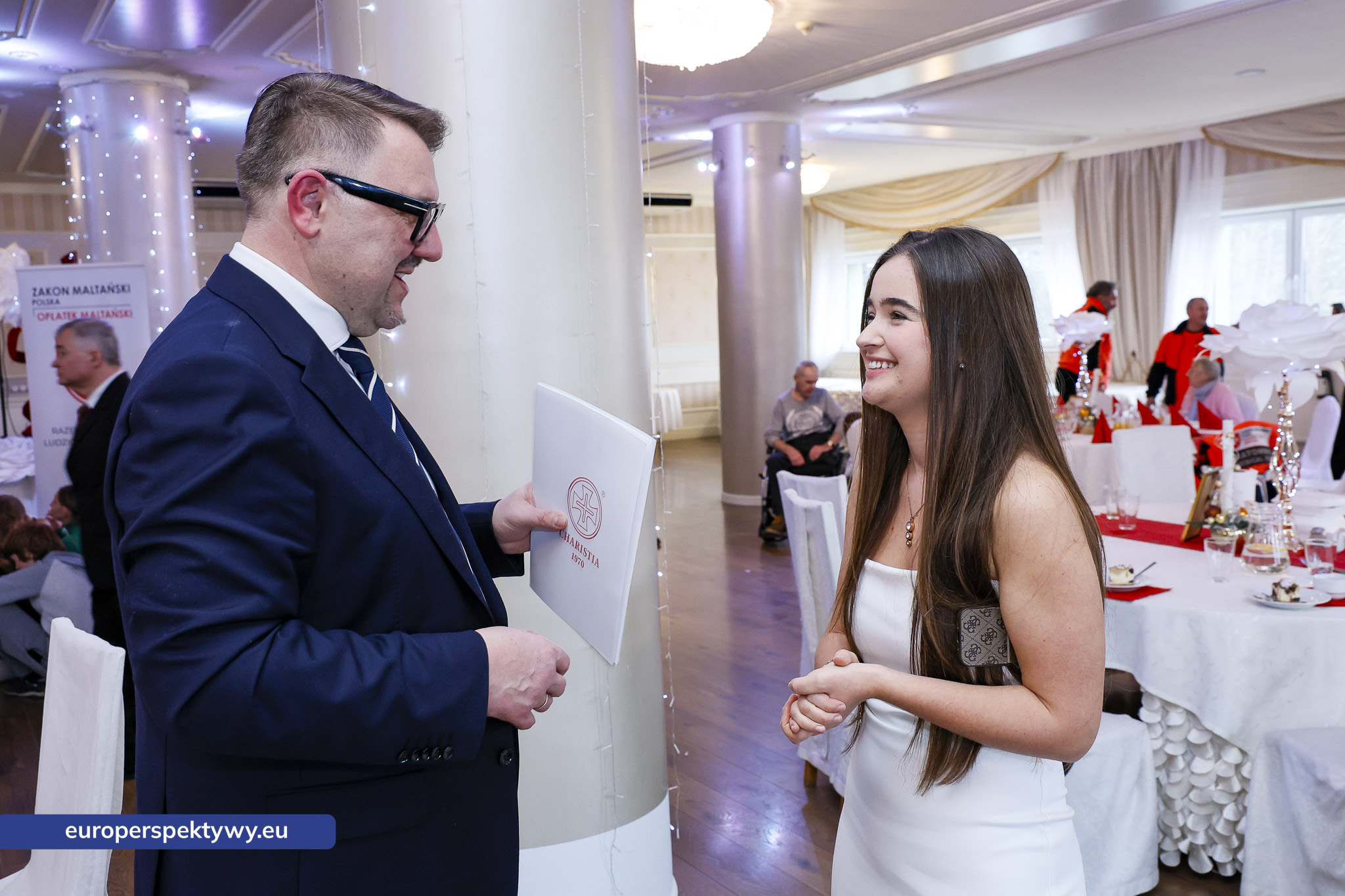 Opłatek Maltański Bielsko-Biała-99 Europerspektywy 21. Opłatek Maltański w Bielsku-Białej