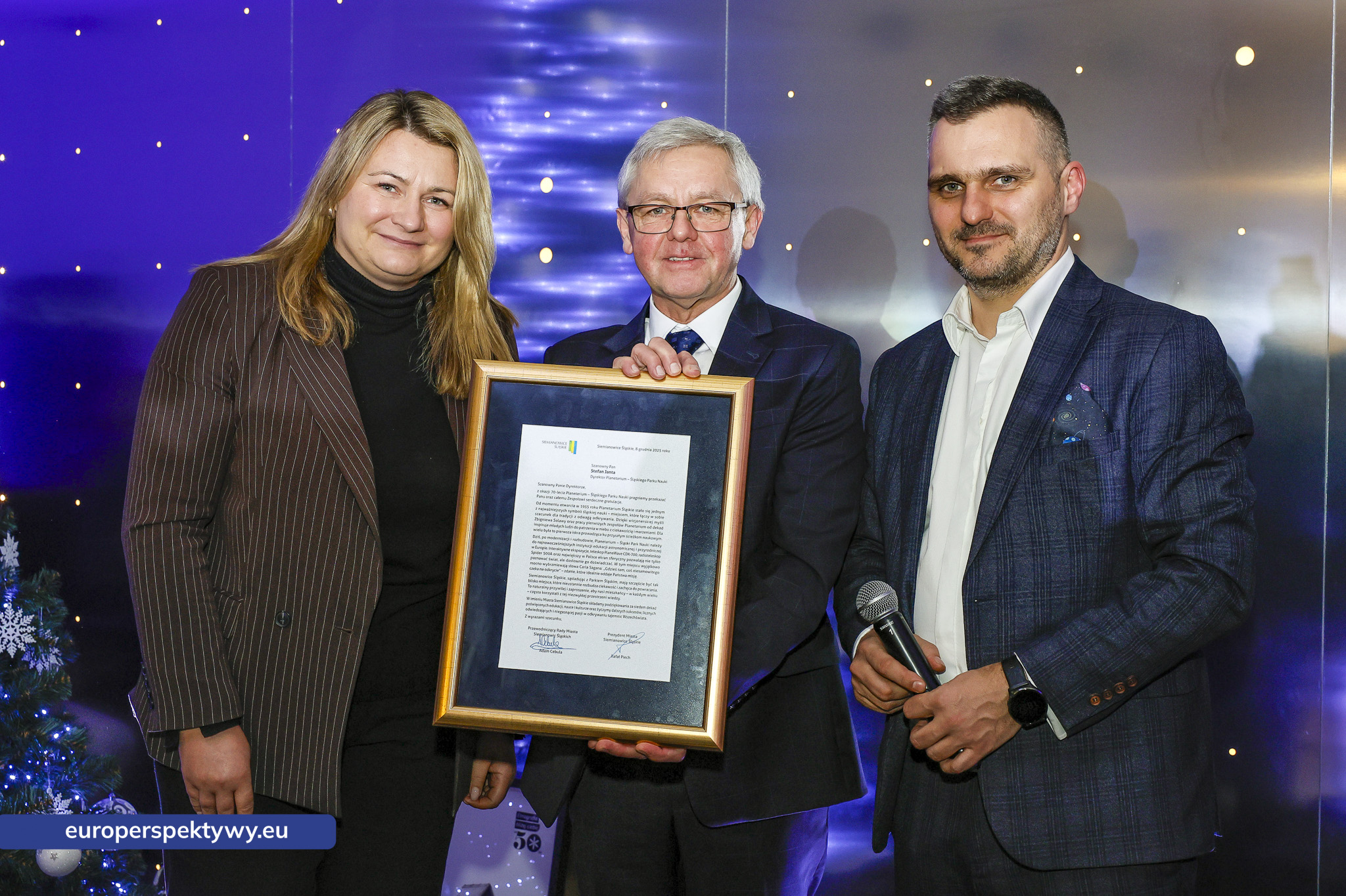 PLANETARIUM – Śląski Park Nauki Jubileuszowa Gala 70-lecia Planetarium-105 Europerspektywy Planetarium Śląskie – 70 lat w służbie nauki i wyobraźni