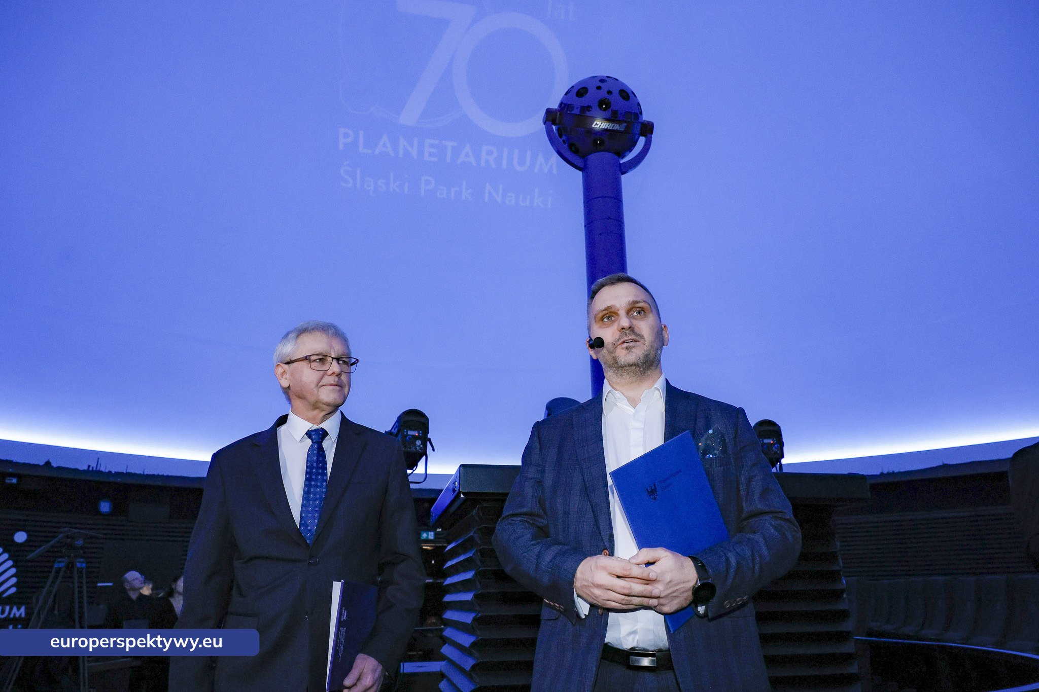 PLANETARIUM – Śląski Park Nauki Jubileuszowa Gala 70-lecia Planetarium-24 Europerspektywy Planetarium Śląskie – 70 lat w służbie nauki i wyobraźni