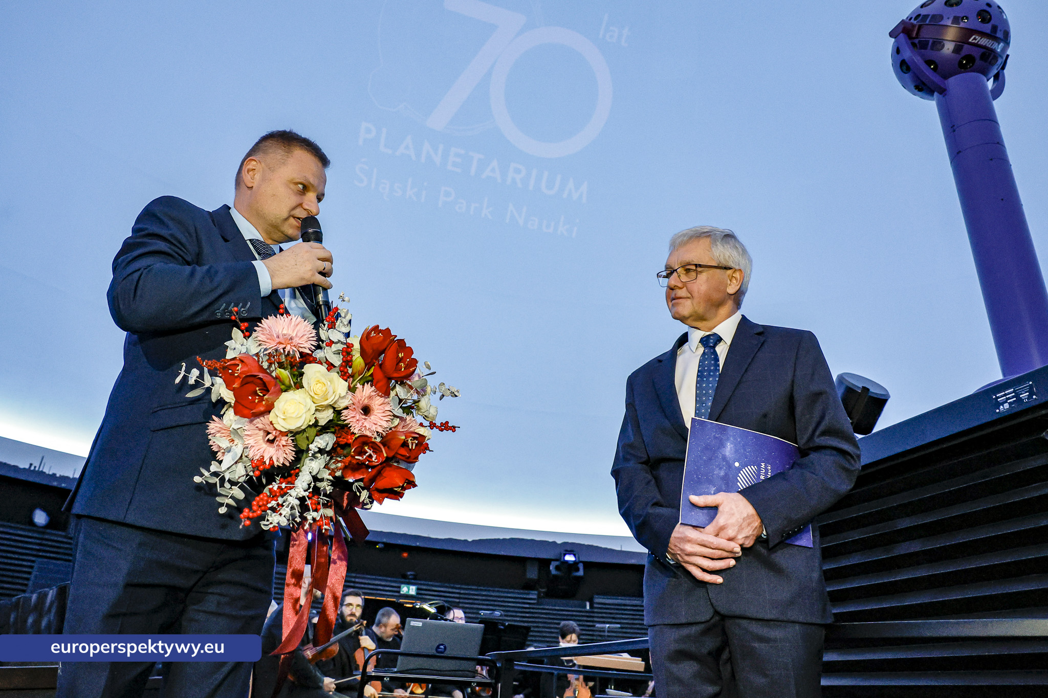 PLANETARIUM – Śląski Park Nauki Jubileuszowa Gala 70-lecia Planetarium-36 Europerspektywy Planetarium Śląskie – 70 lat w służbie nauki i wyobraźni