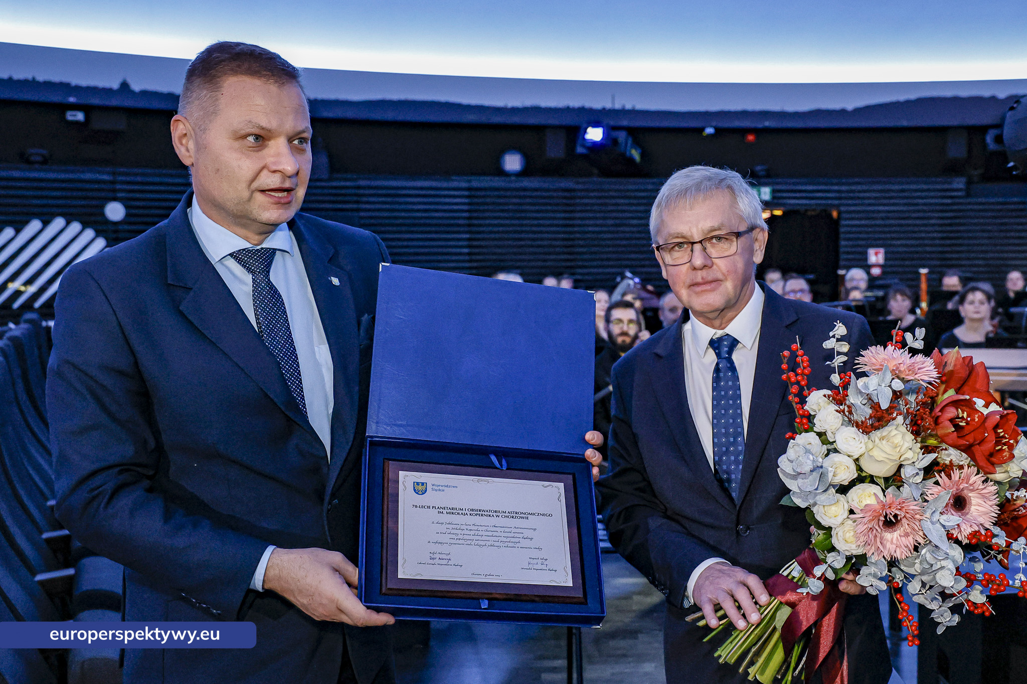 PLANETARIUM – Śląski Park Nauki Jubileuszowa Gala 70-lecia Planetarium-38 Europerspektywy Planetarium Śląskie – 70 lat w służbie nauki i wyobraźni