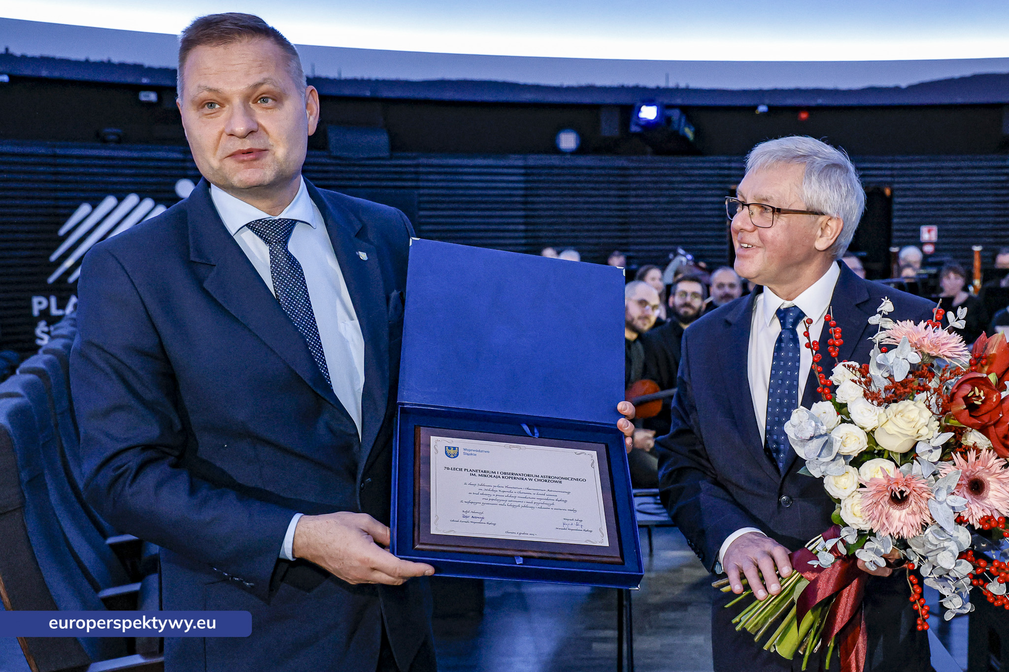 PLANETARIUM – Śląski Park Nauki Jubileuszowa Gala 70-lecia Planetarium-39 Europerspektywy Planetarium Śląskie – 70 lat w służbie nauki i wyobraźni