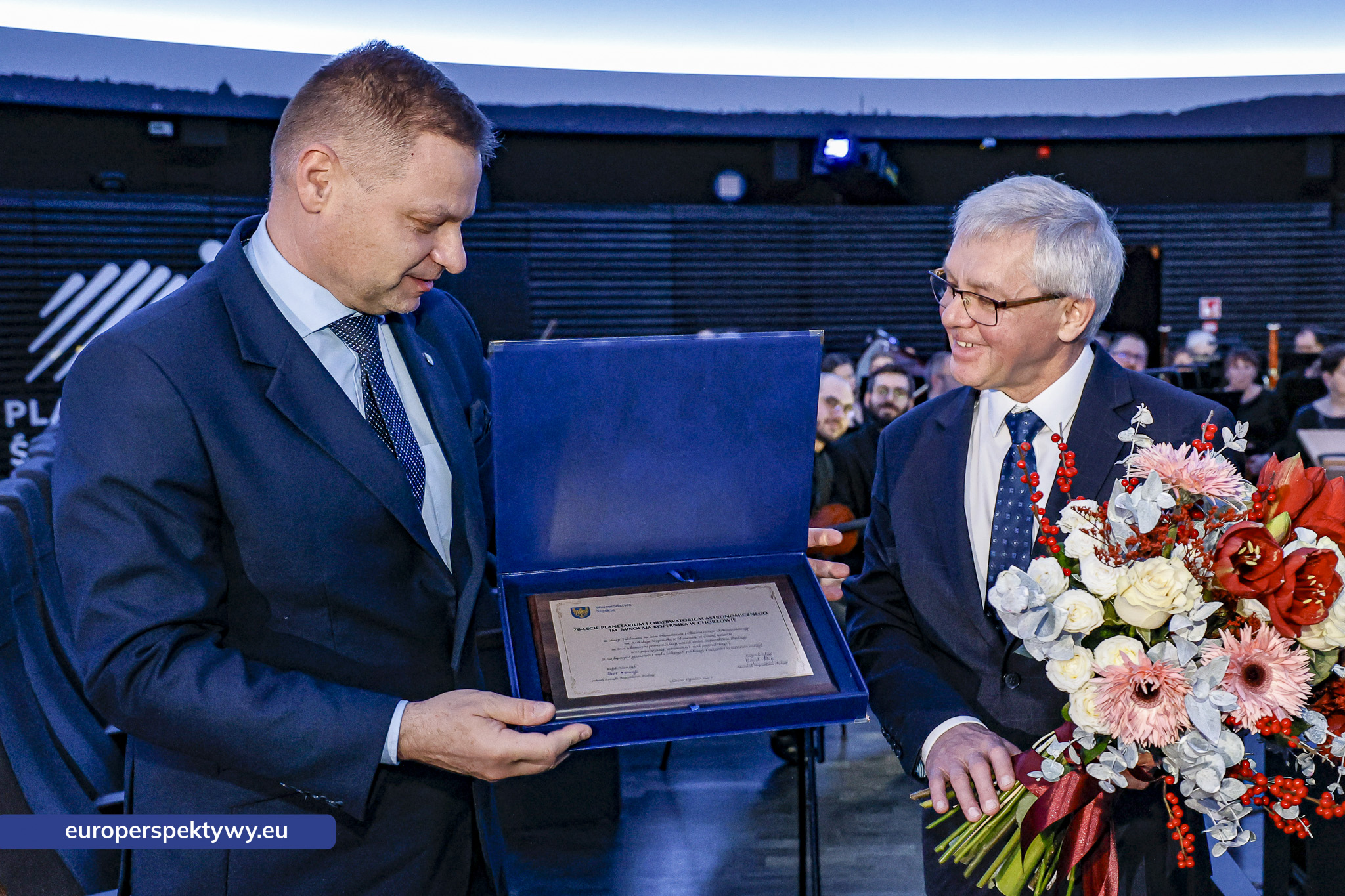 PLANETARIUM – Śląski Park Nauki Jubileuszowa Gala 70-lecia Planetarium-40 Europerspektywy Planetarium Śląskie – 70 lat w służbie nauki i wyobraźni