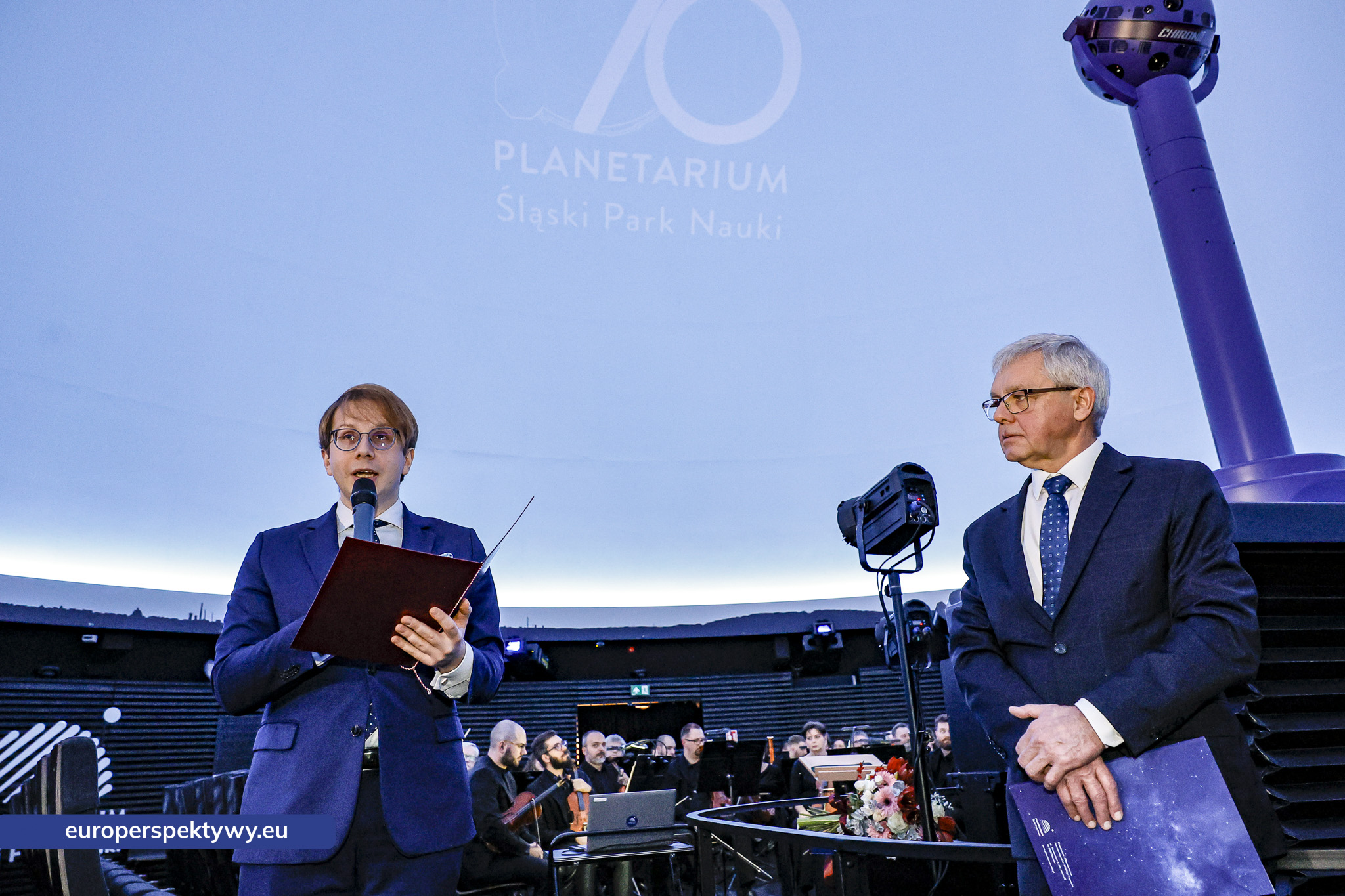 PLANETARIUM – Śląski Park Nauki Jubileuszowa Gala 70-lecia Planetarium-45 Europerspektywy Planetarium Śląskie – 70 lat w służbie nauki i wyobraźni