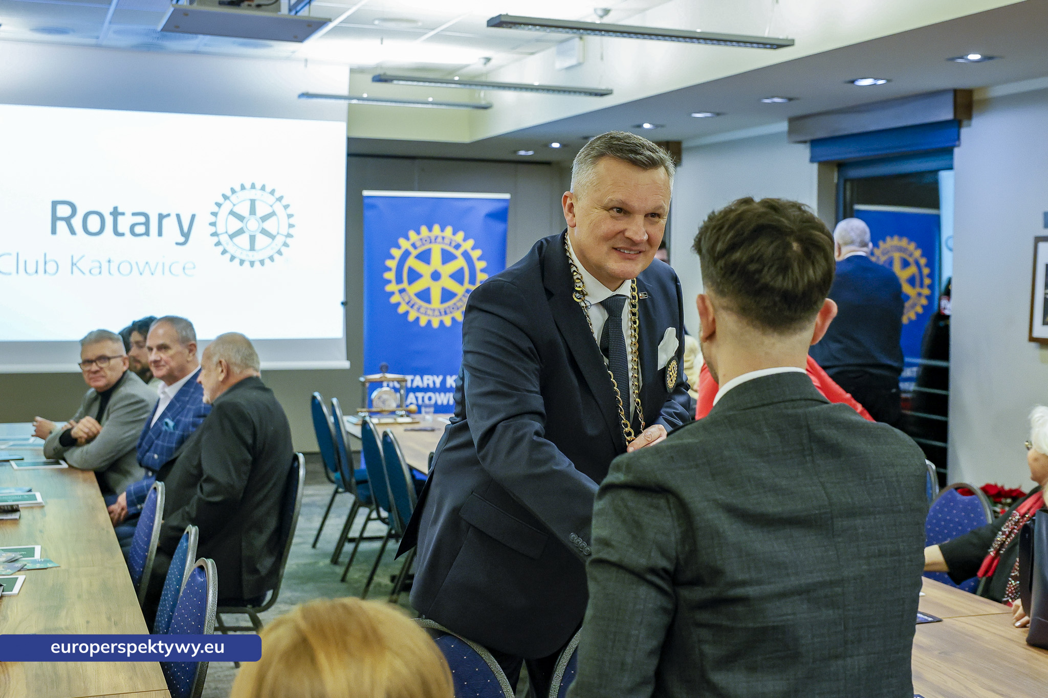 Europerspektywy Świąteczne spotkanie Rotary Club Katowice