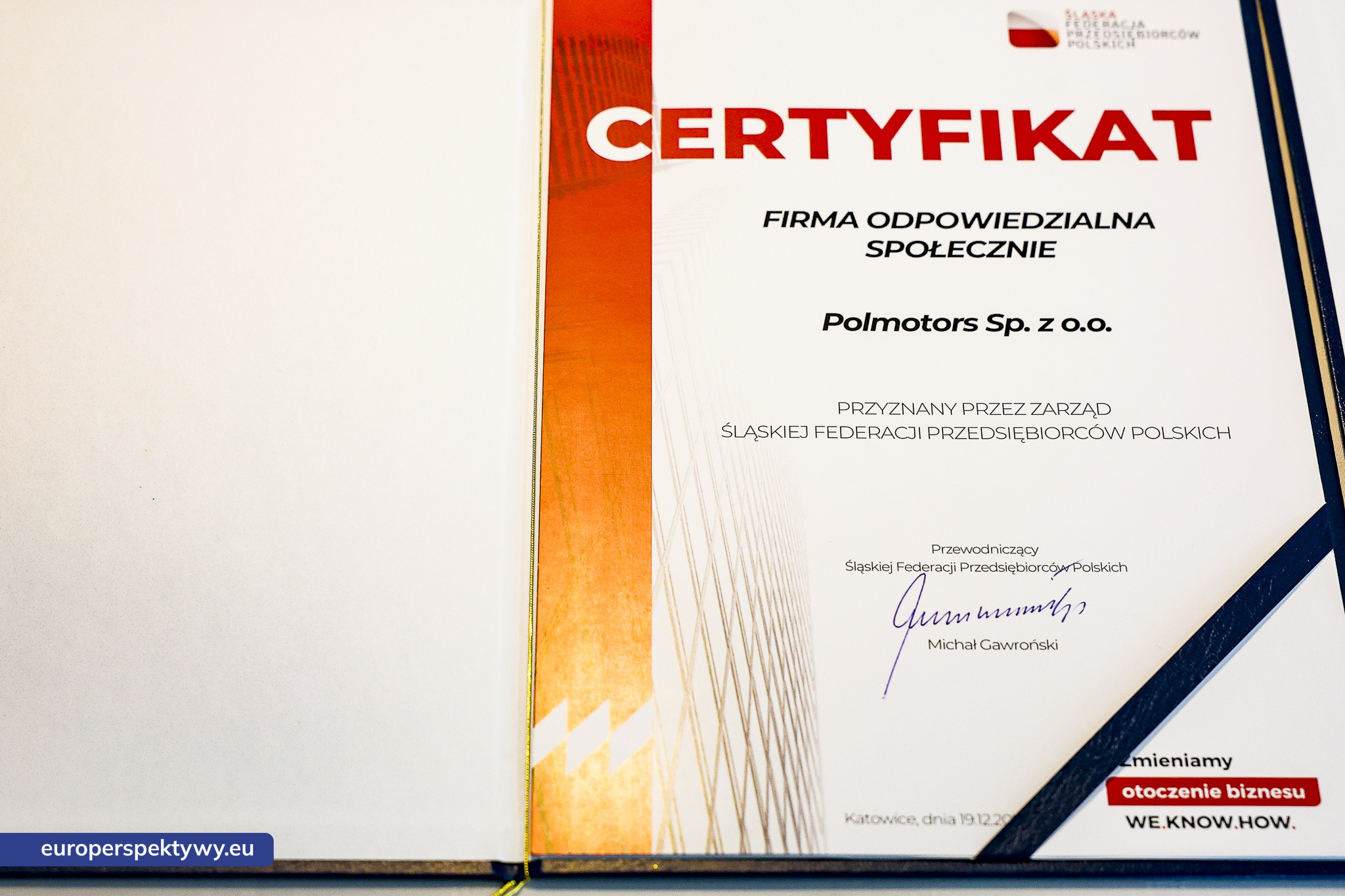 Europerspektywy Śląska Federacja Przedsiębiorców Polskich podsumowała rok 2025