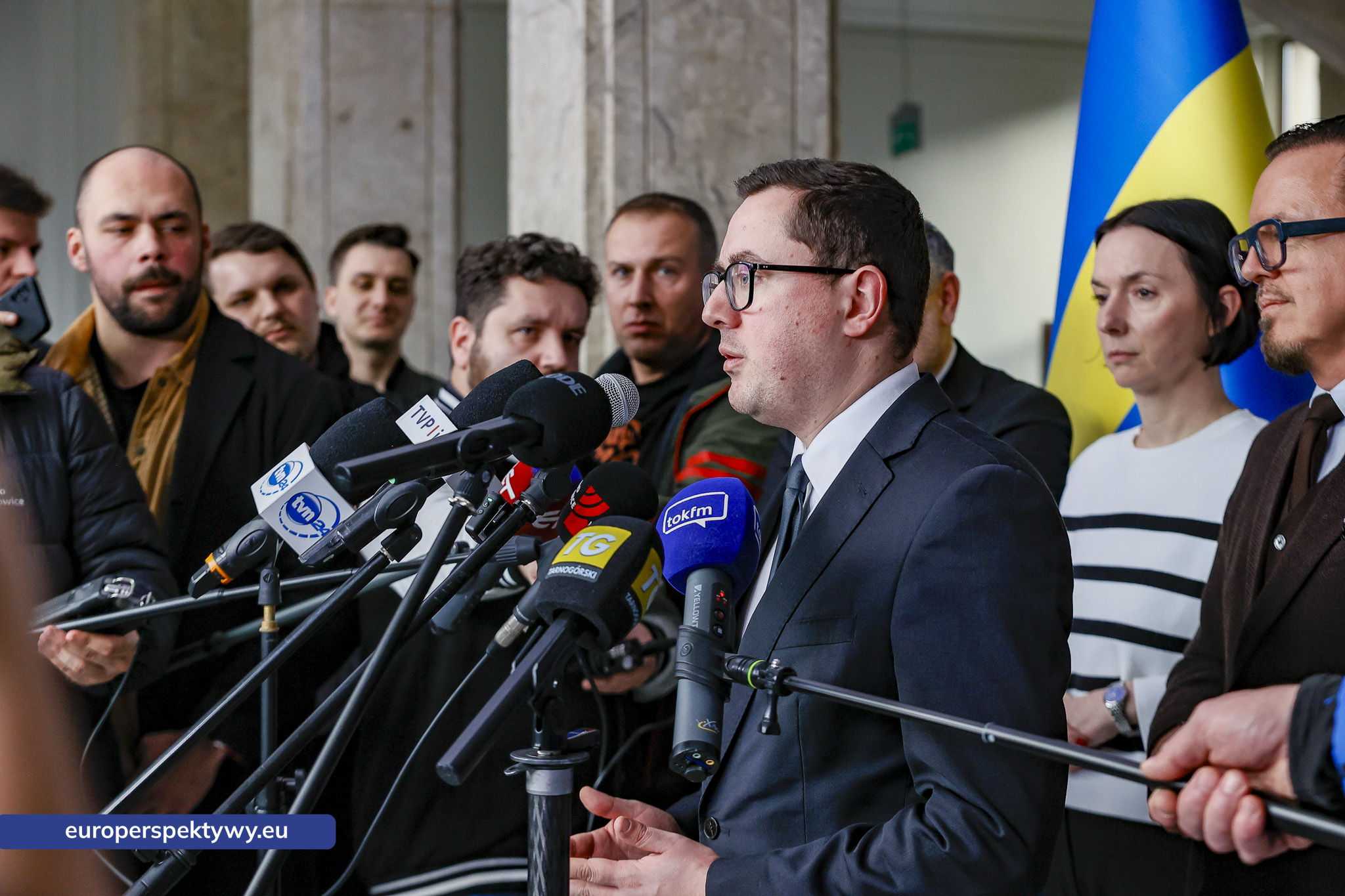 Spotkanie Ministra MAP z Sygnatariuszami umowy społecznej Minister Energii-25 Europerspektywy Briefing dot. sytuacji polskiego górnictwa. Ministrowie zapowiadają działania naprawcze dla JSW