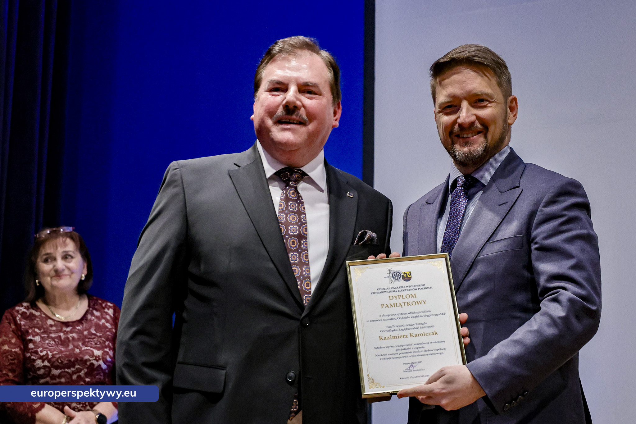 Europerspektywy Spotkanie Świąteczne OZW SEP: uroczystość nadania sztandaru i podsumowanie roku działalności