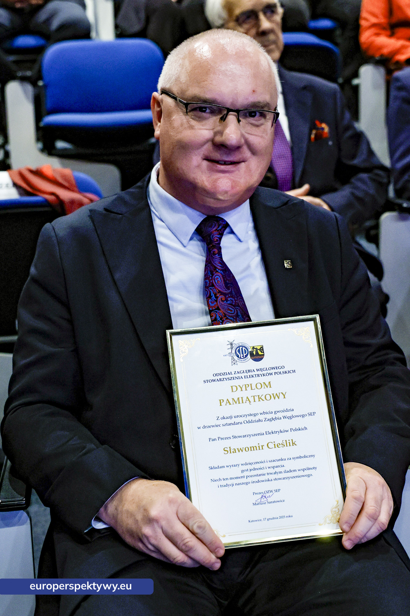 Europerspektywy Spotkanie Świąteczne OZW SEP: uroczystość nadania sztandaru i podsumowanie roku działalności