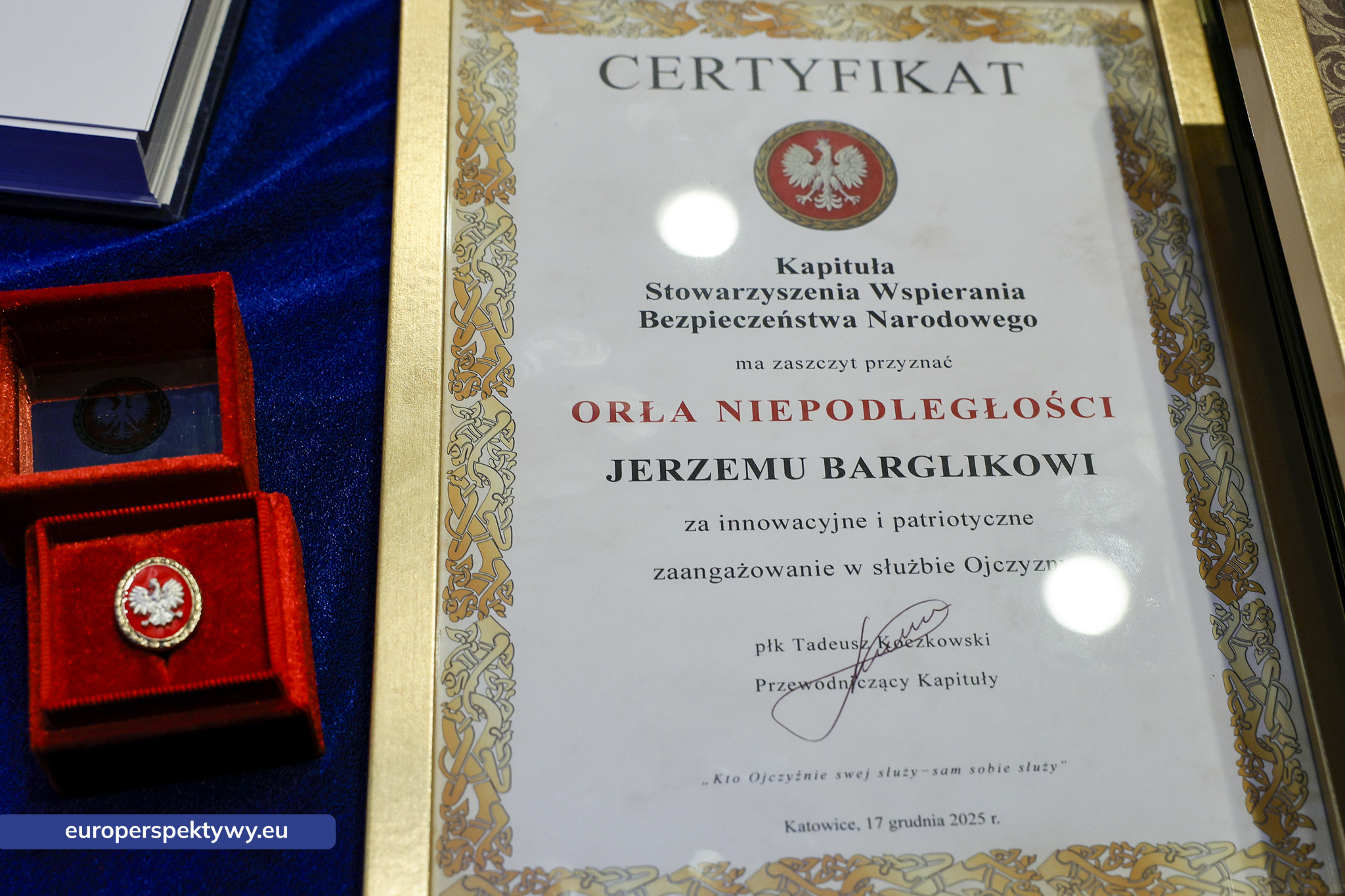 Europerspektywy Spotkanie Świąteczne OZW SEP: uroczystość nadania sztandaru i podsumowanie roku działalności