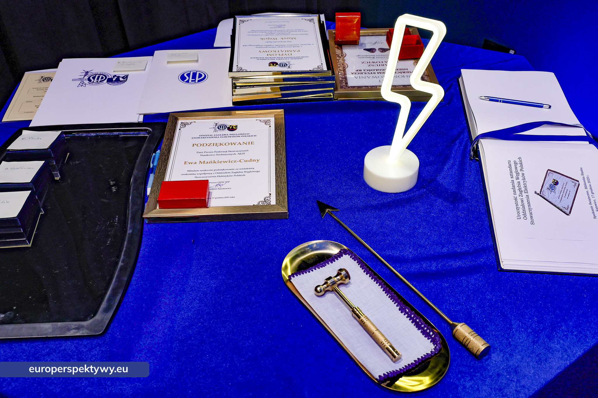 Europerspektywy Spotkanie Świąteczne OZW SEP: uroczystość nadania sztandaru i podsumowanie roku działalności