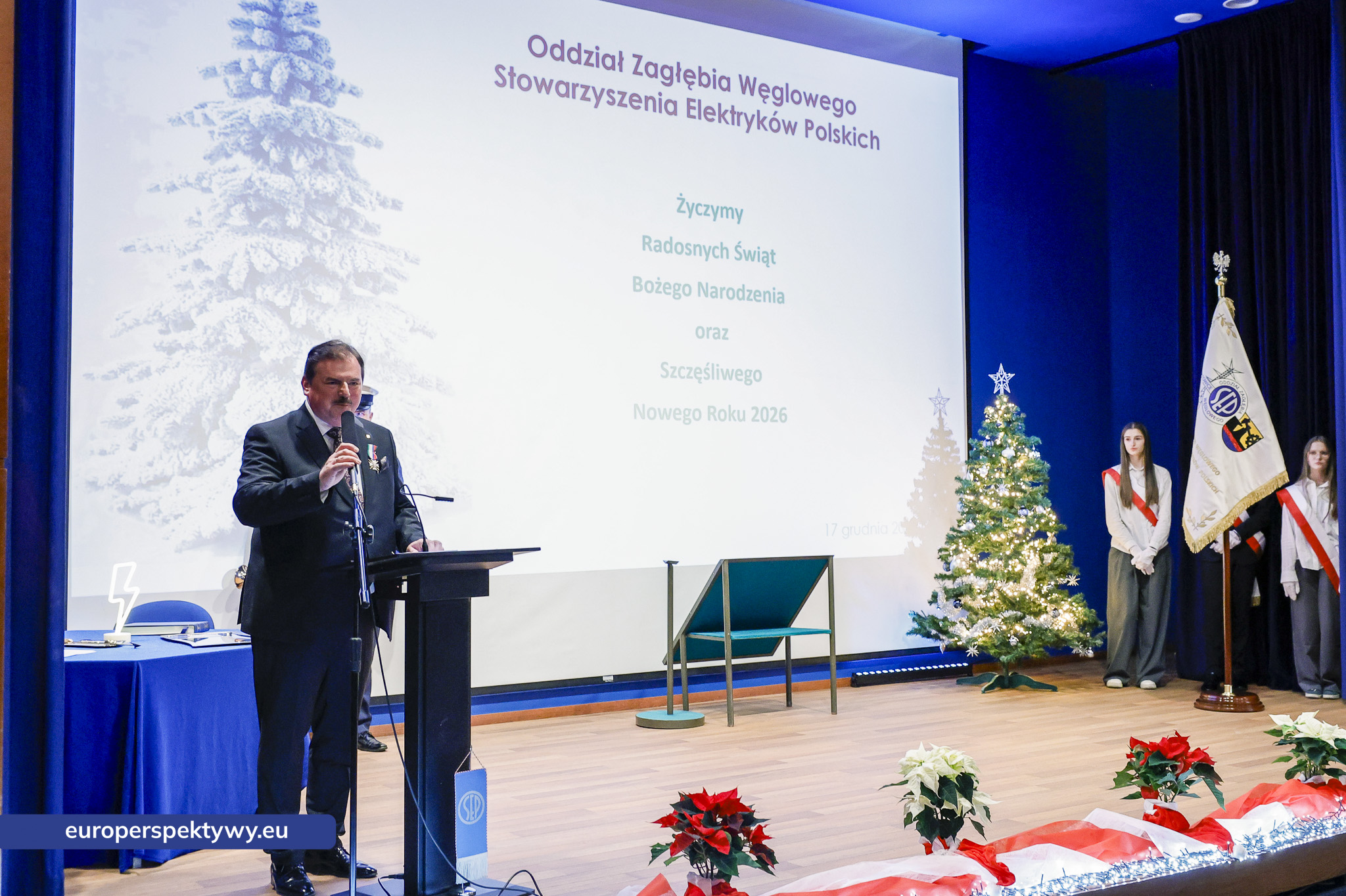 Europerspektywy Spotkanie Świąteczne OZW SEP: uroczystość nadania sztandaru i podsumowanie roku działalności