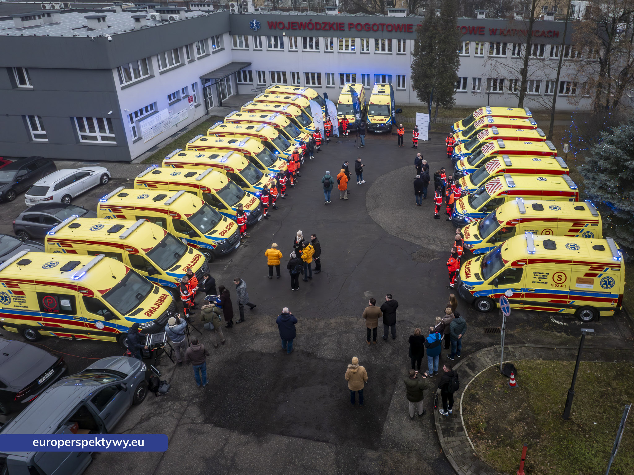 WPR Katowice Nowe Karetki dla Województwa Śląskiego