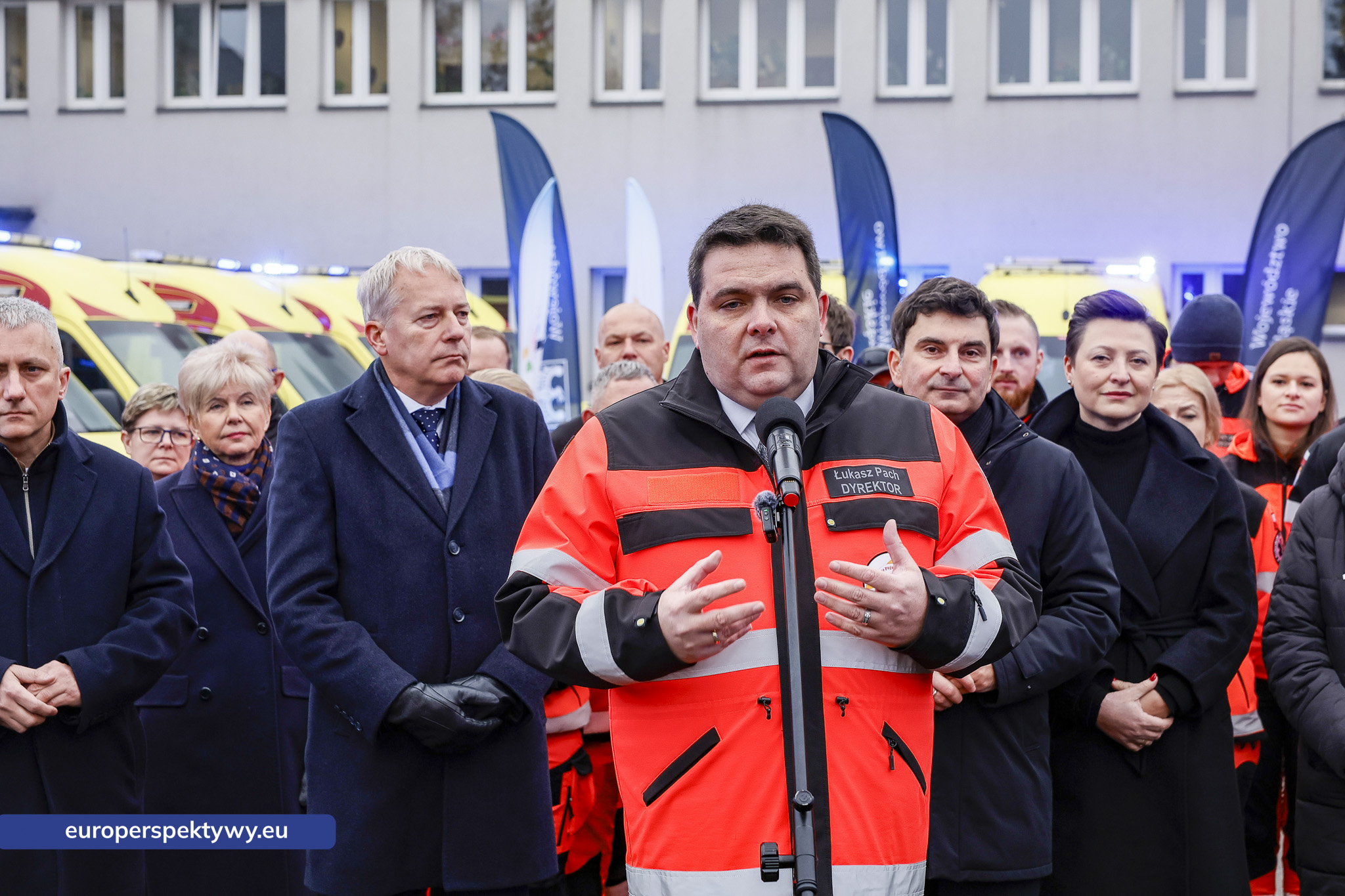 WPR Katowice Nowe Karetki dla Województwa Ślaskiego