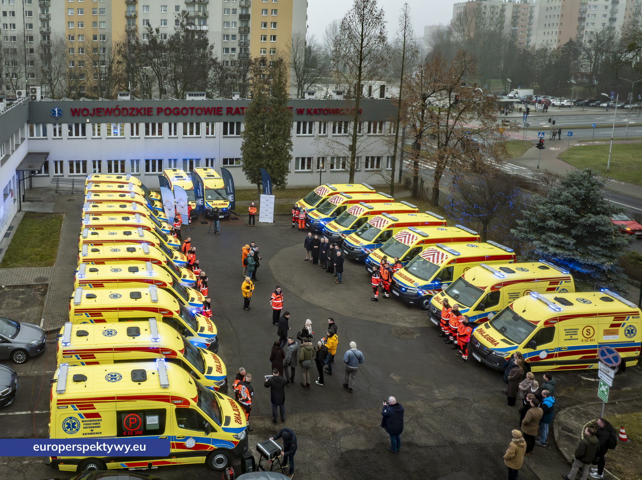 WPR Katowice Nowe Karetki dla Województwa Śląskiego