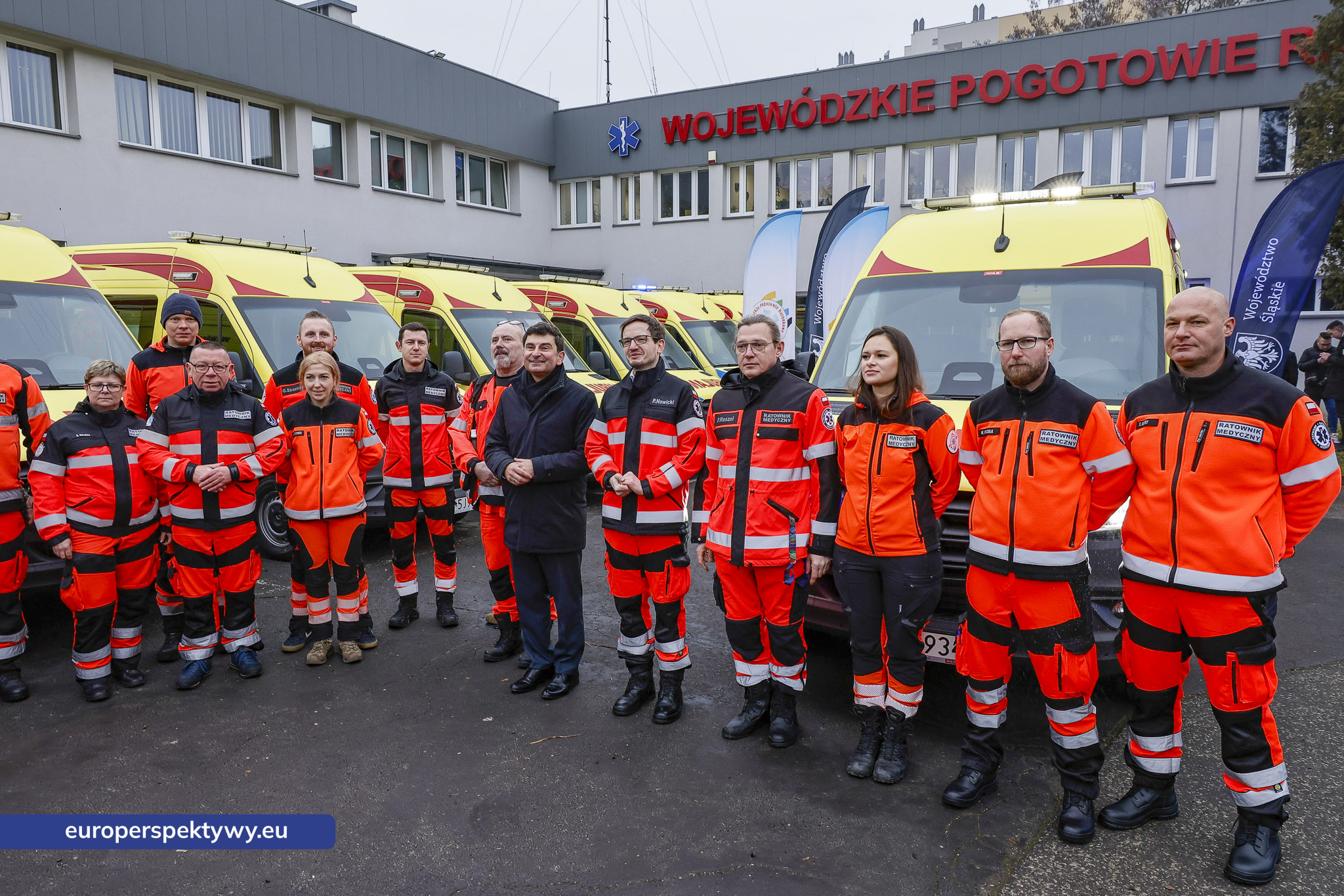 WPR Katowice Nowe Karetki dla Województwa Śląskiego