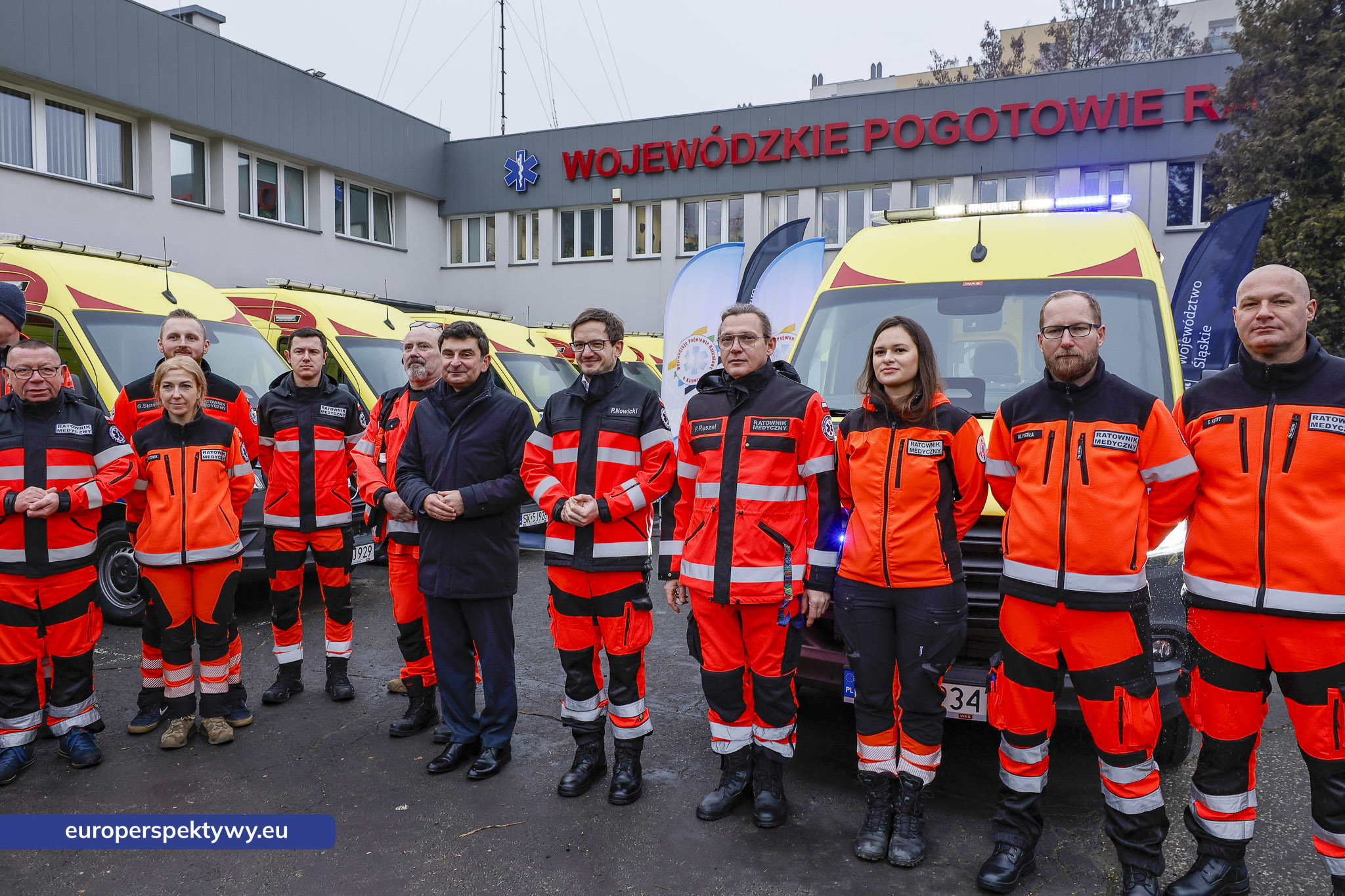 WPR Katowice Nowe Karetki dla Województwa Śląskiego