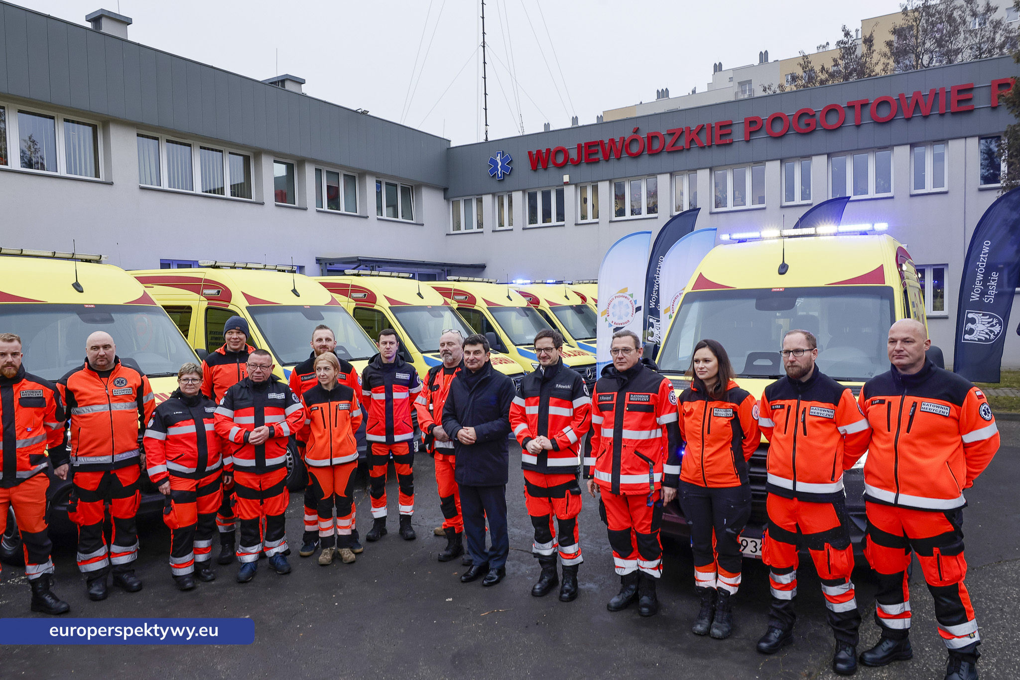 WPR Katowice Nowe Karetki dla Województwa Śląskiego