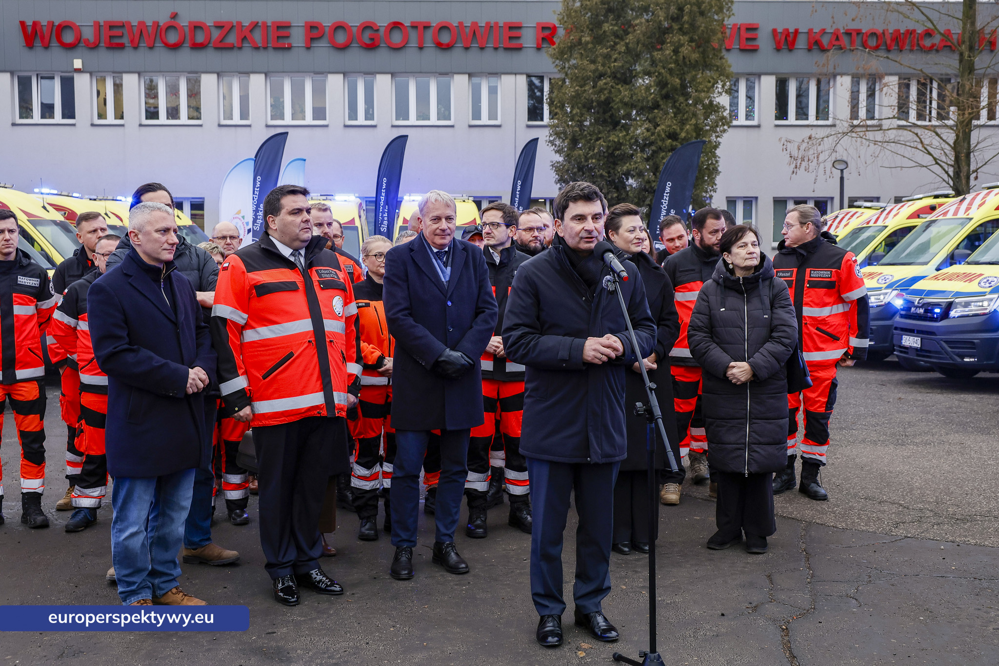WPR Katowice Nowe Karetki dla Województwa Śląskiego