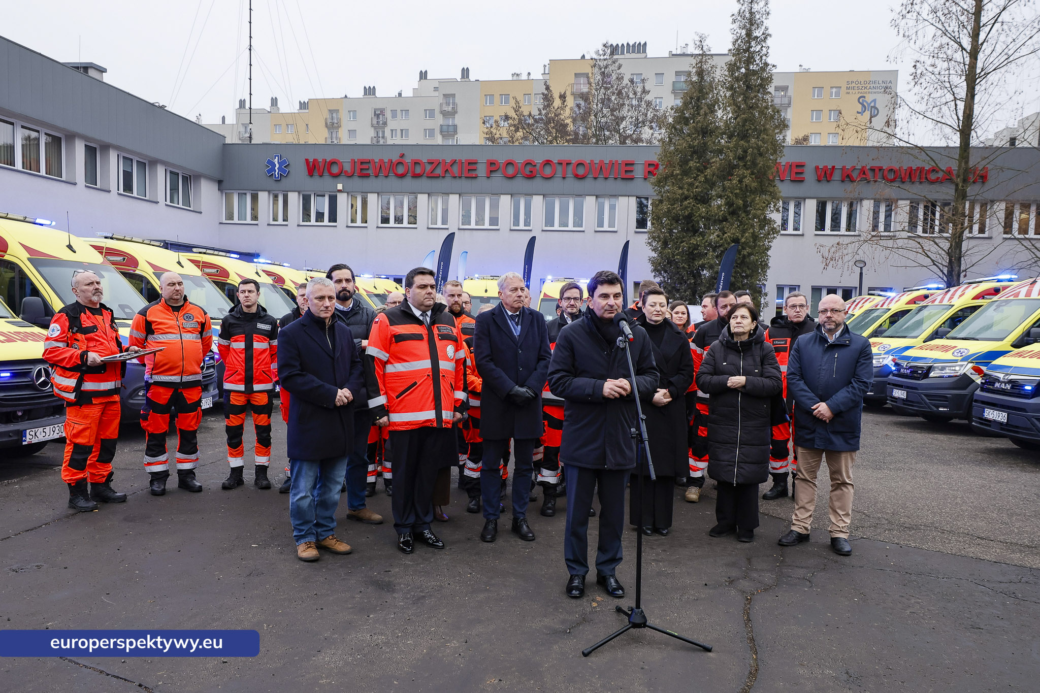 WPR Katowice Nowe Karetki dla Województwa Śląskiego