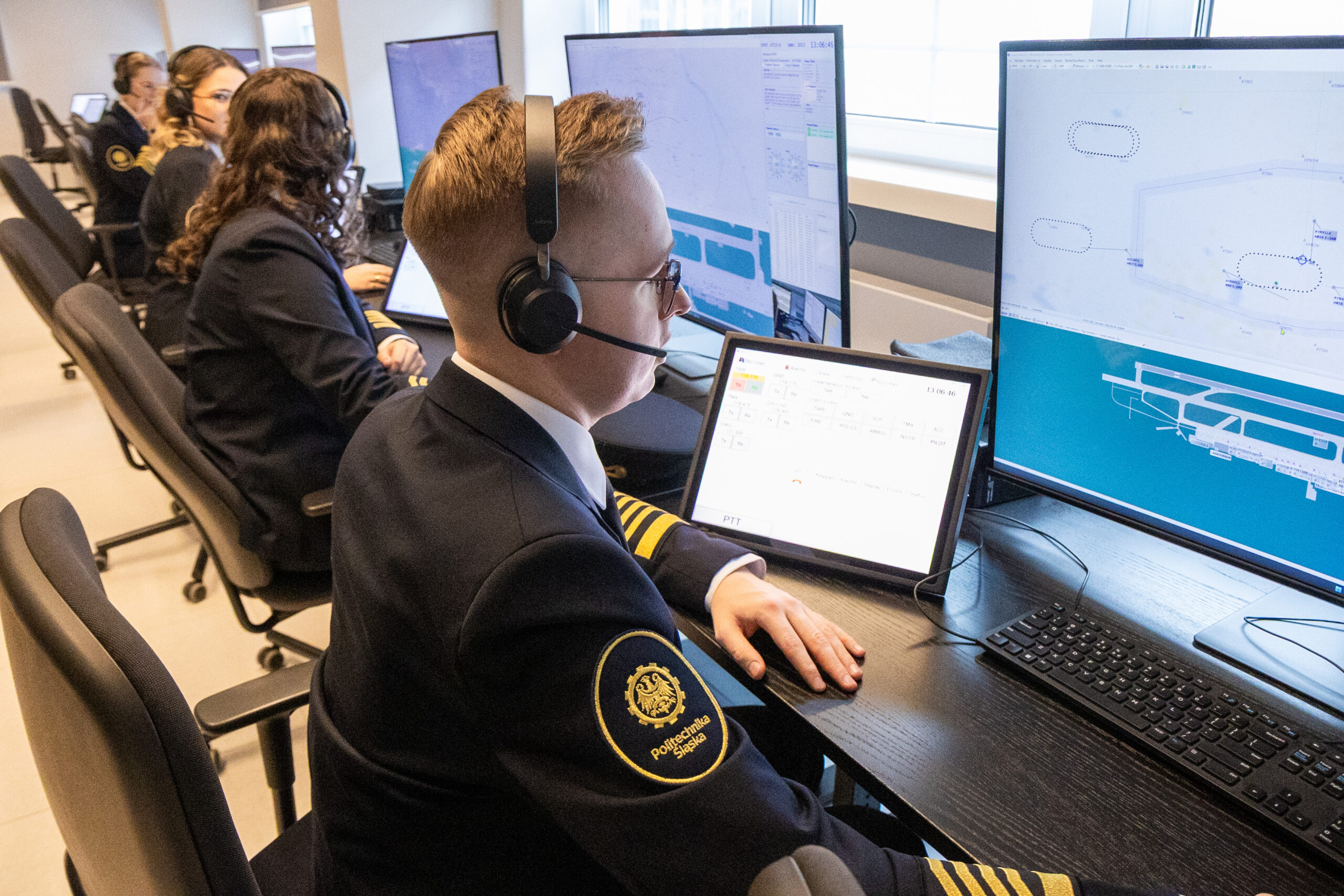 Politechnika Śląska - nowoczesny symulator lotniczy