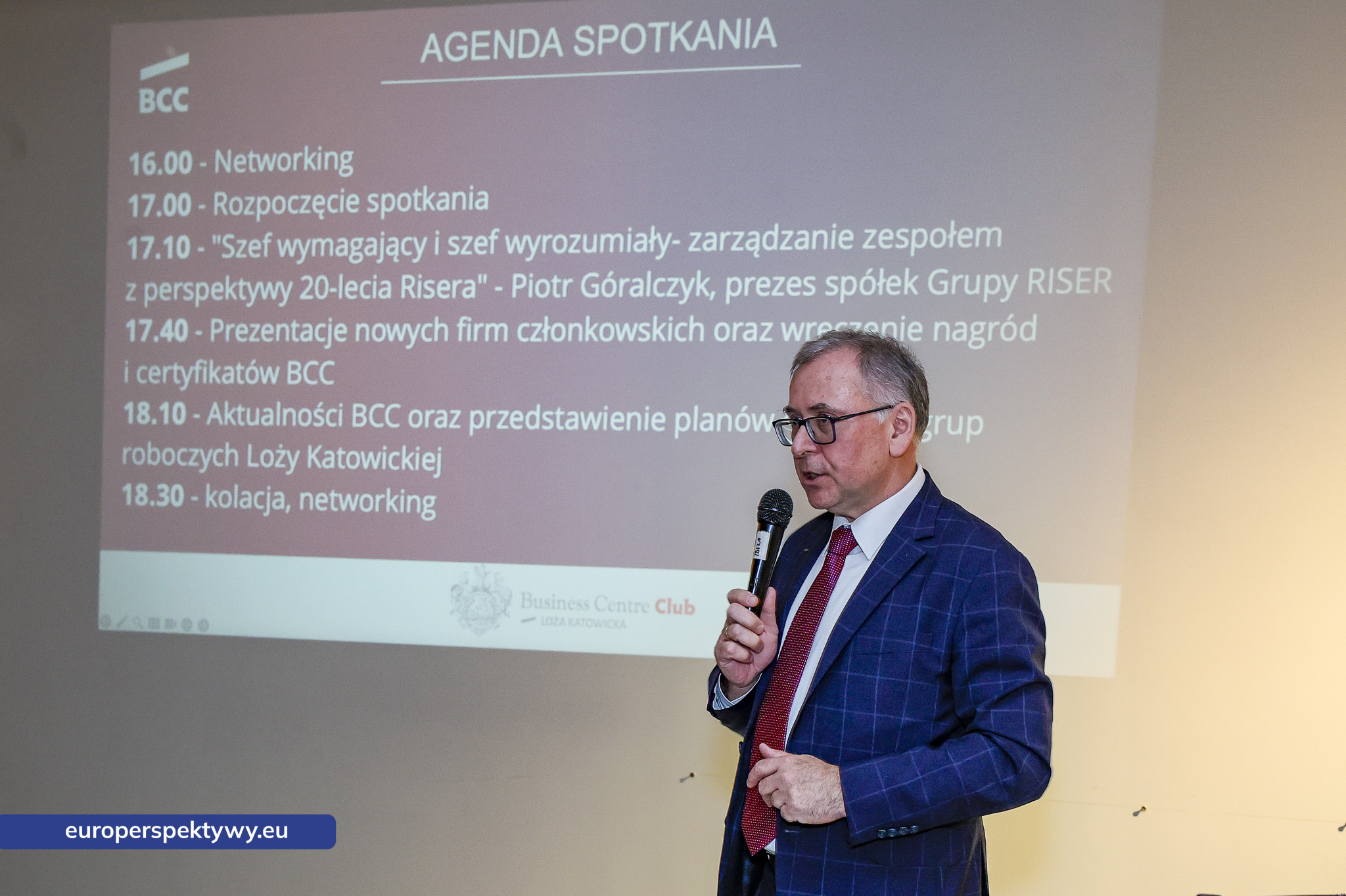 BCC- Prodiż Spotkanie Loży BCC Katowice Europerspektywy BCC Katowice: inauguracja roku, networking i rozwój biznesu