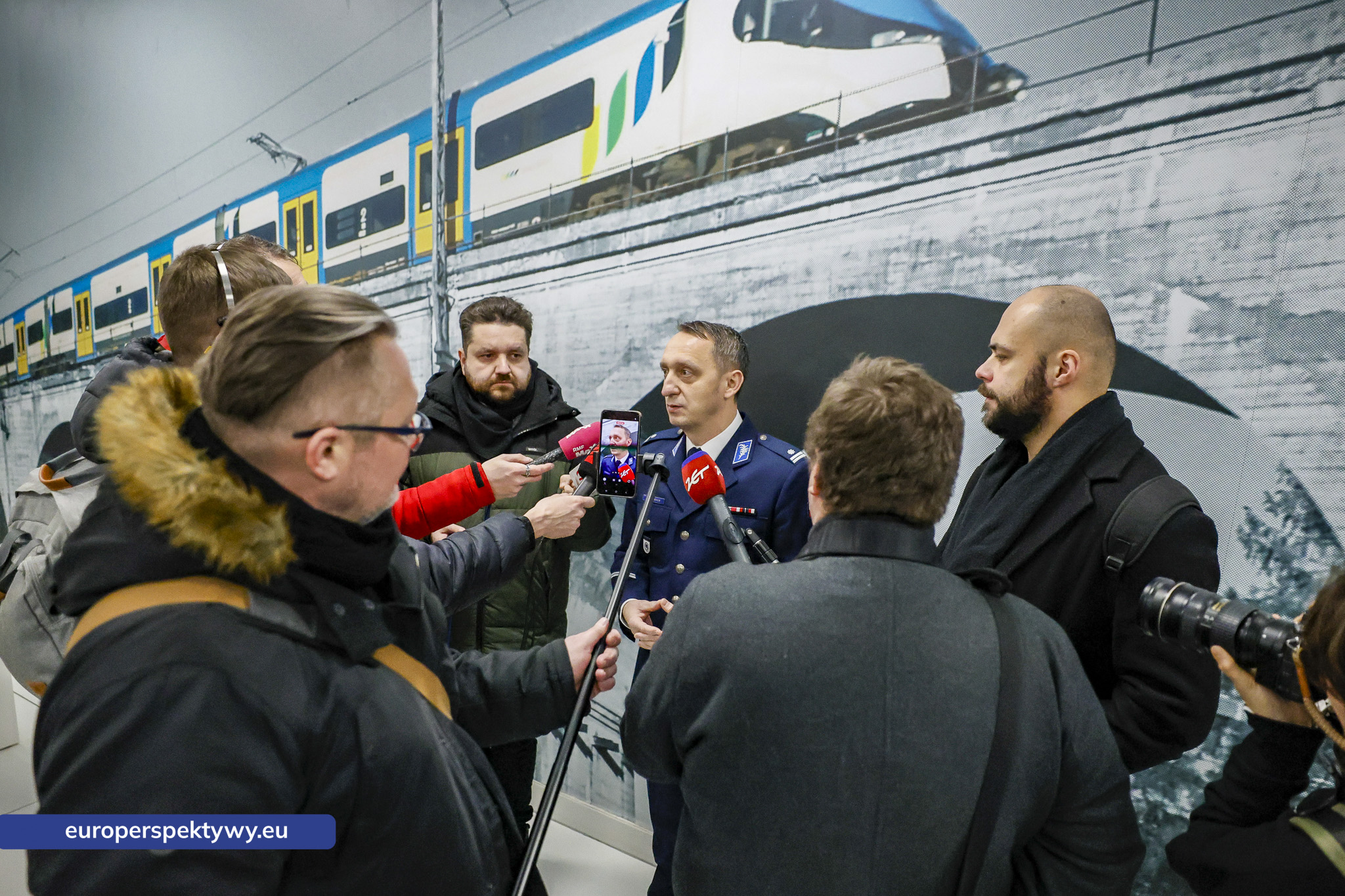 Koleje Śląskie Podpisanie porozumienia o współpracy z CBZC-7 Europerspektywy Koleje Śląskie i policja o Cyberpezpieczeństwie
