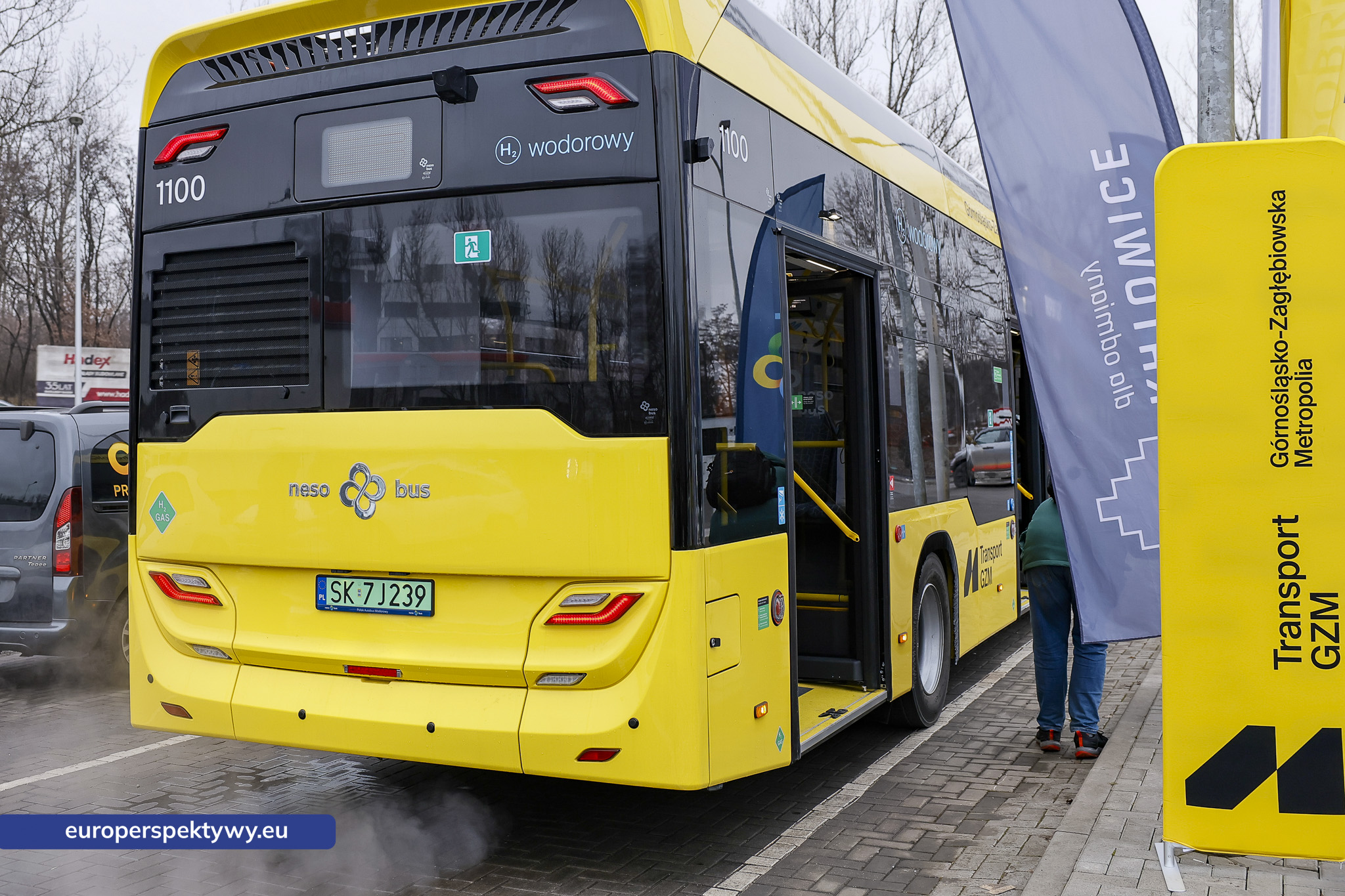 autobusy wodorowe GZM PKM Katowice PKM Tychy Europerspektywy Autobusy wodorowe Metropolii GZM – nowy rozdział w transporcie publicznym regionu