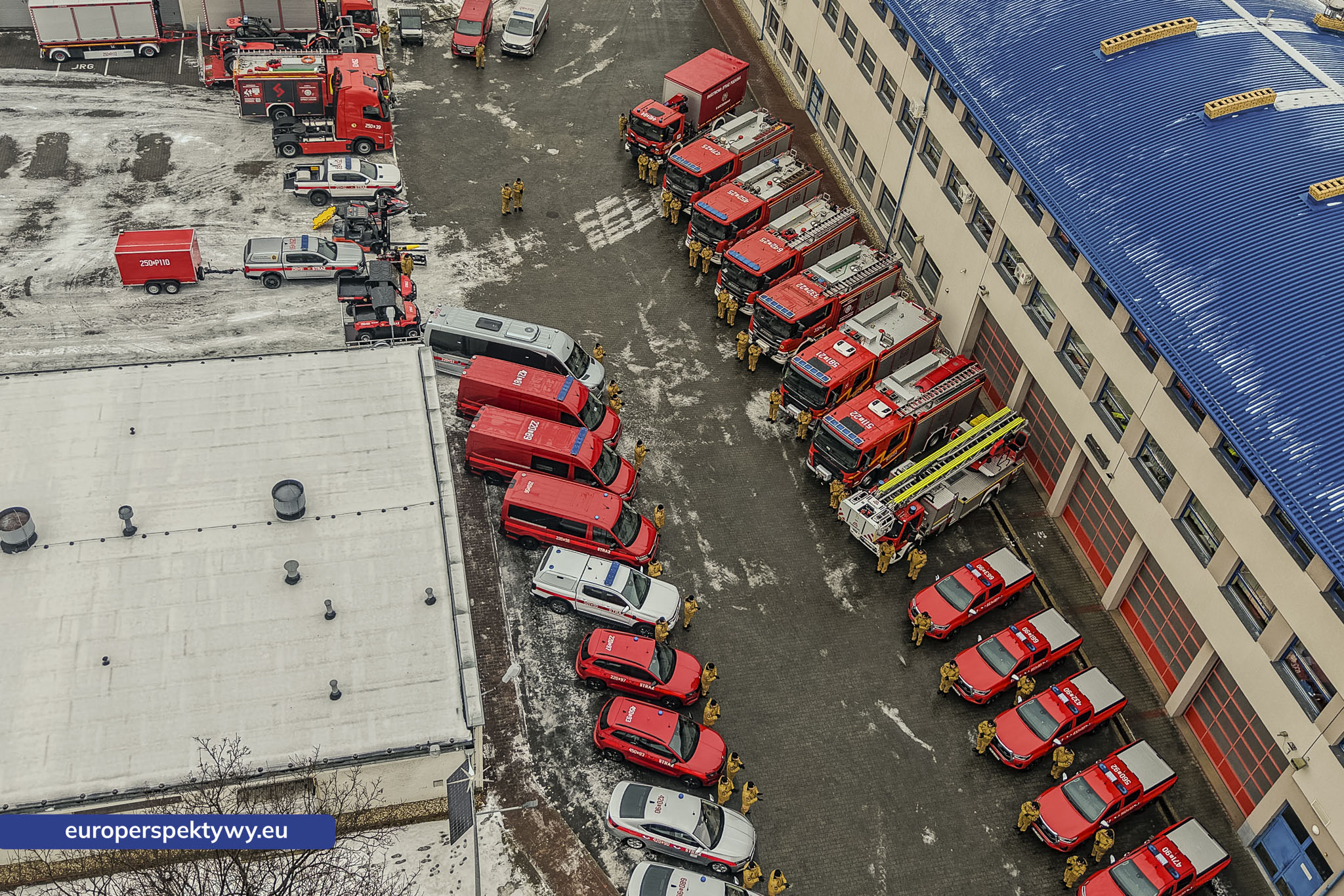 10.02.2026 Częstochowa Przekazanie Wozów Strażackich