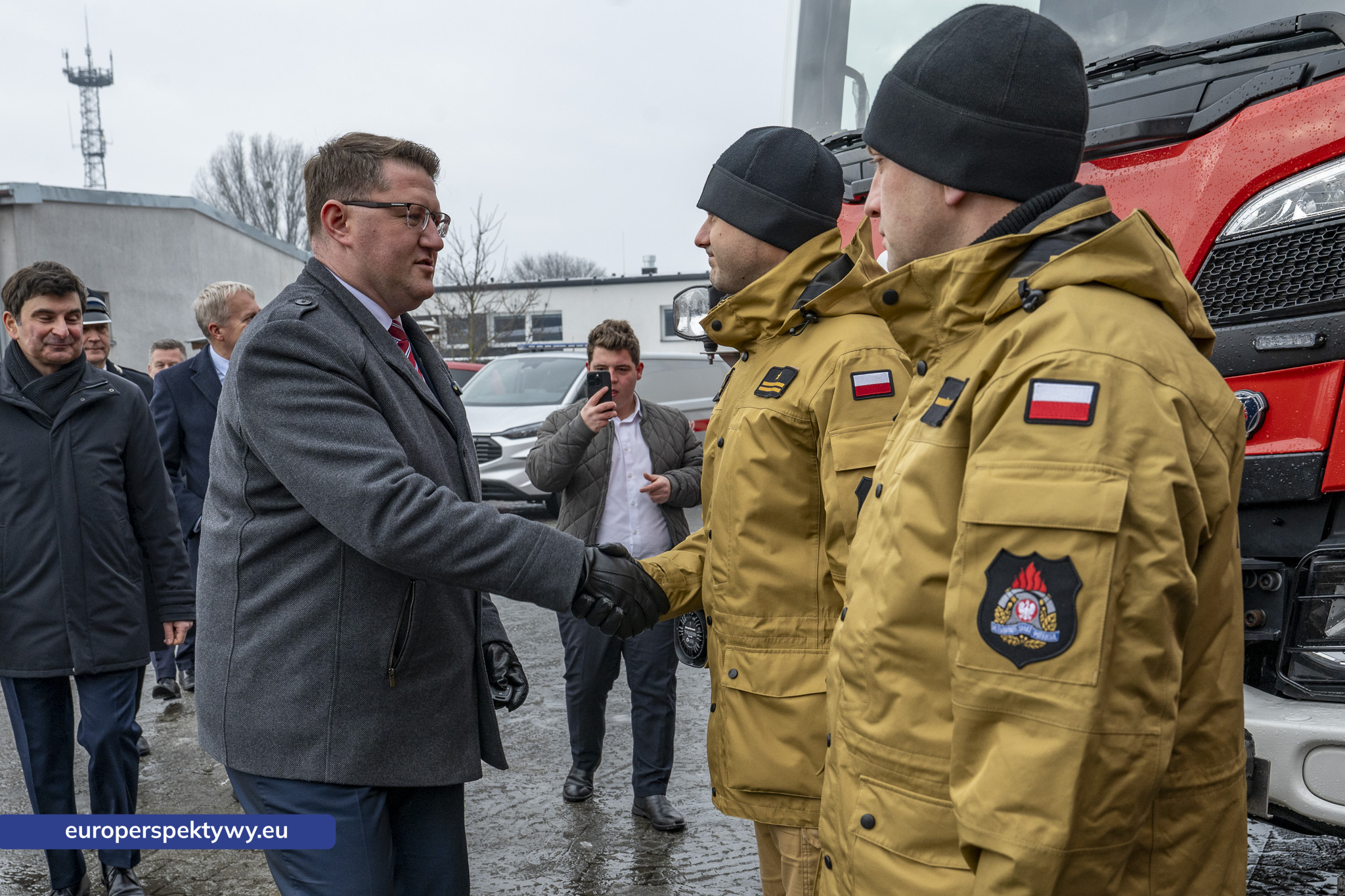 Europerspektywy WFOŚiGW sfinansował wozy dla śląskich strażaków