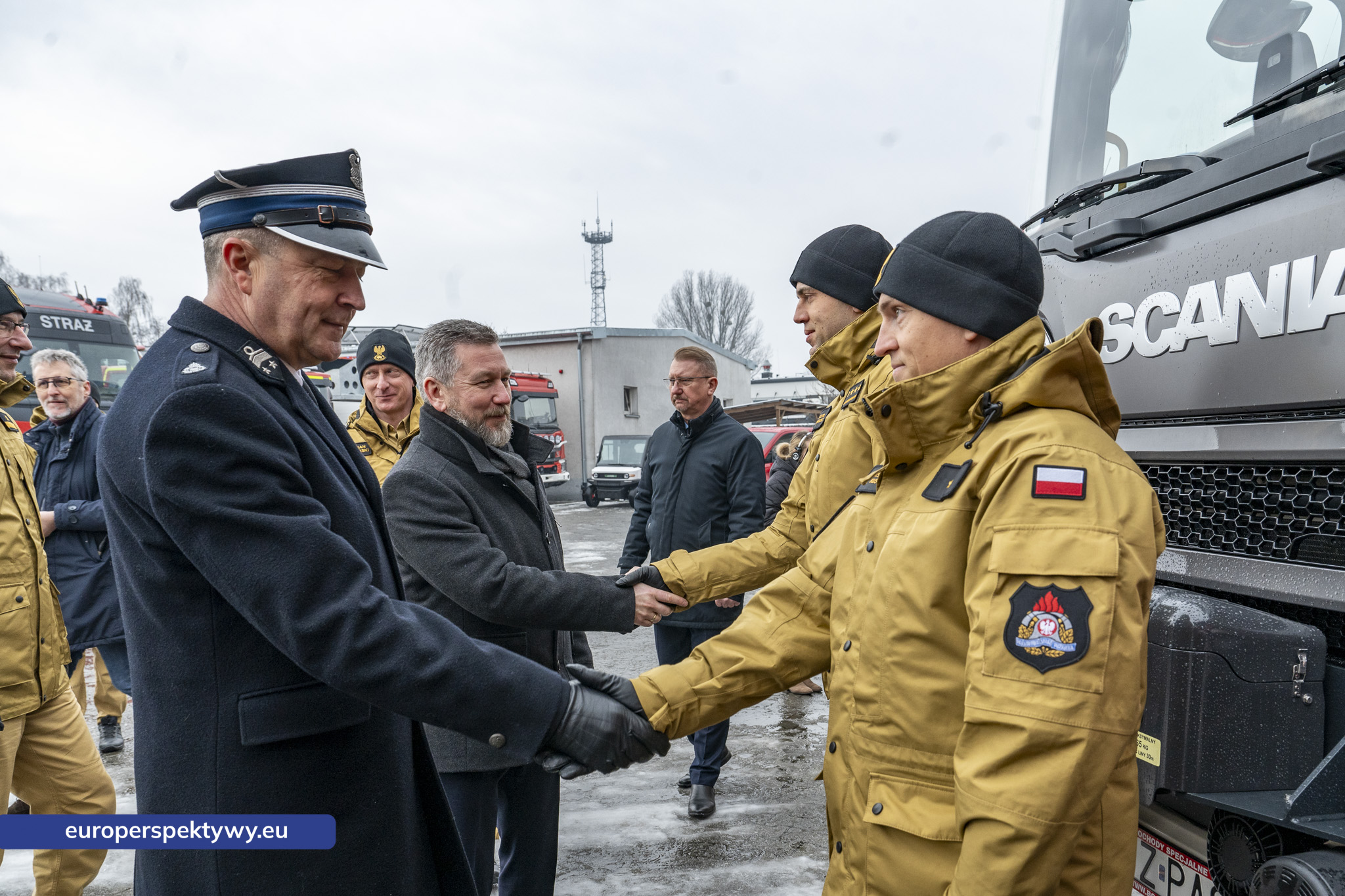Europerspektywy WFOŚiGW sfinansował wozy dla śląskich strażaków