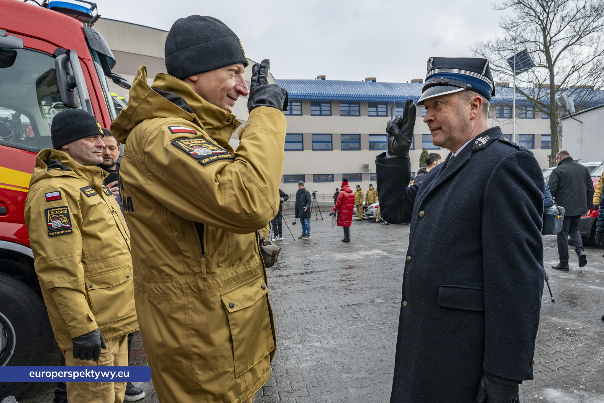 Europerspektywy WFOŚiGW sfinansował wozy dla śląskich strażaków