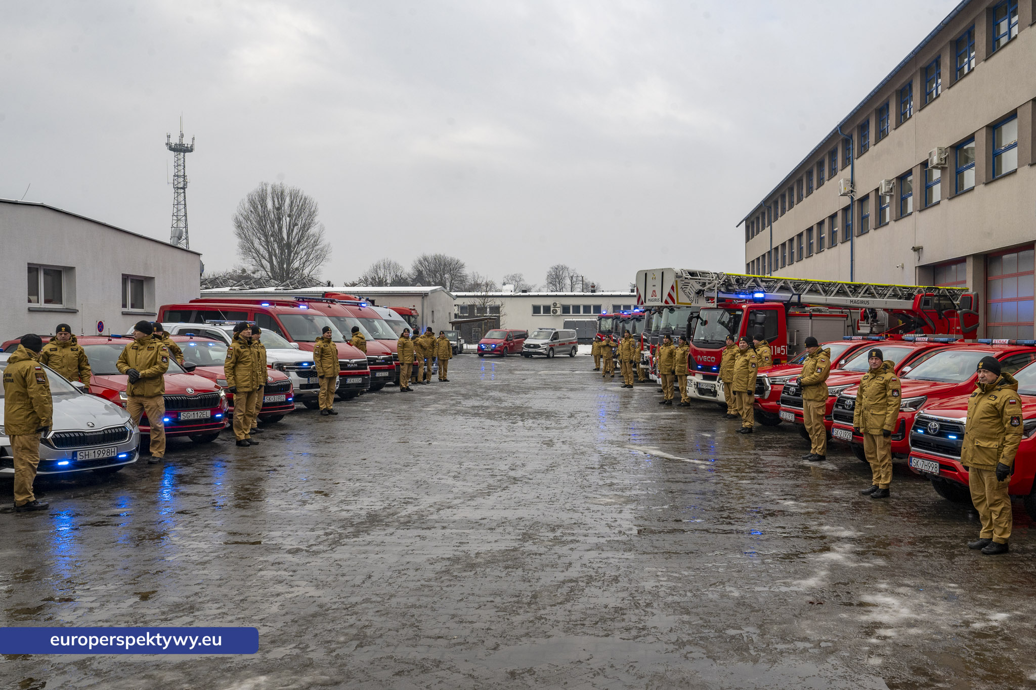 Europerspektywy WFOŚiGW sfinansował wozy dla śląskich strażaków