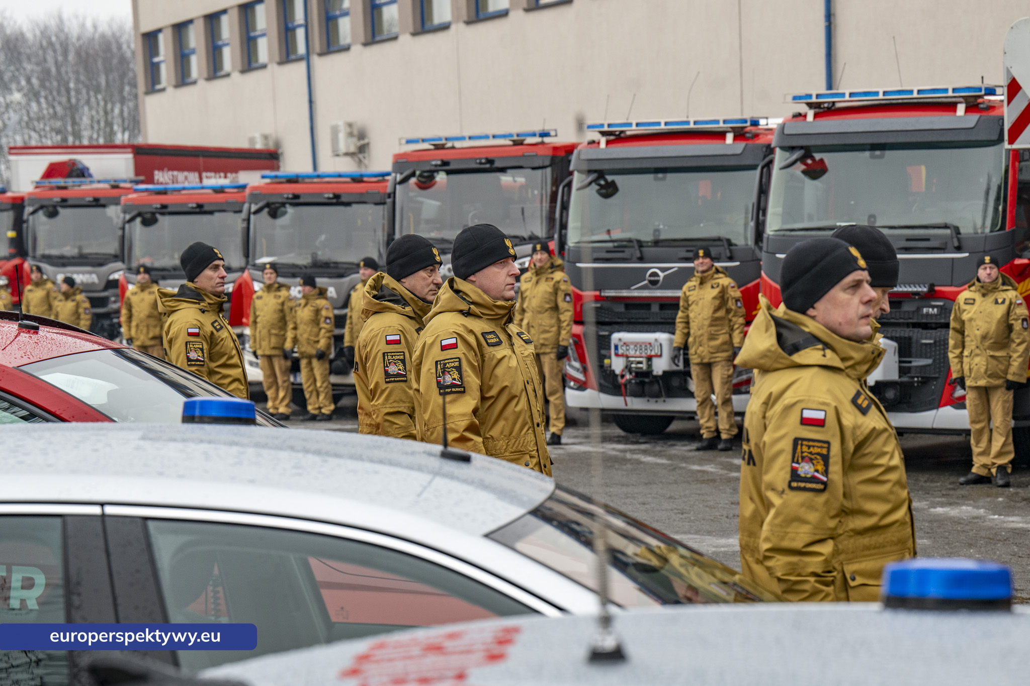 Europerspektywy WFOŚiGW sfinansował wozy dla śląskich strażaków