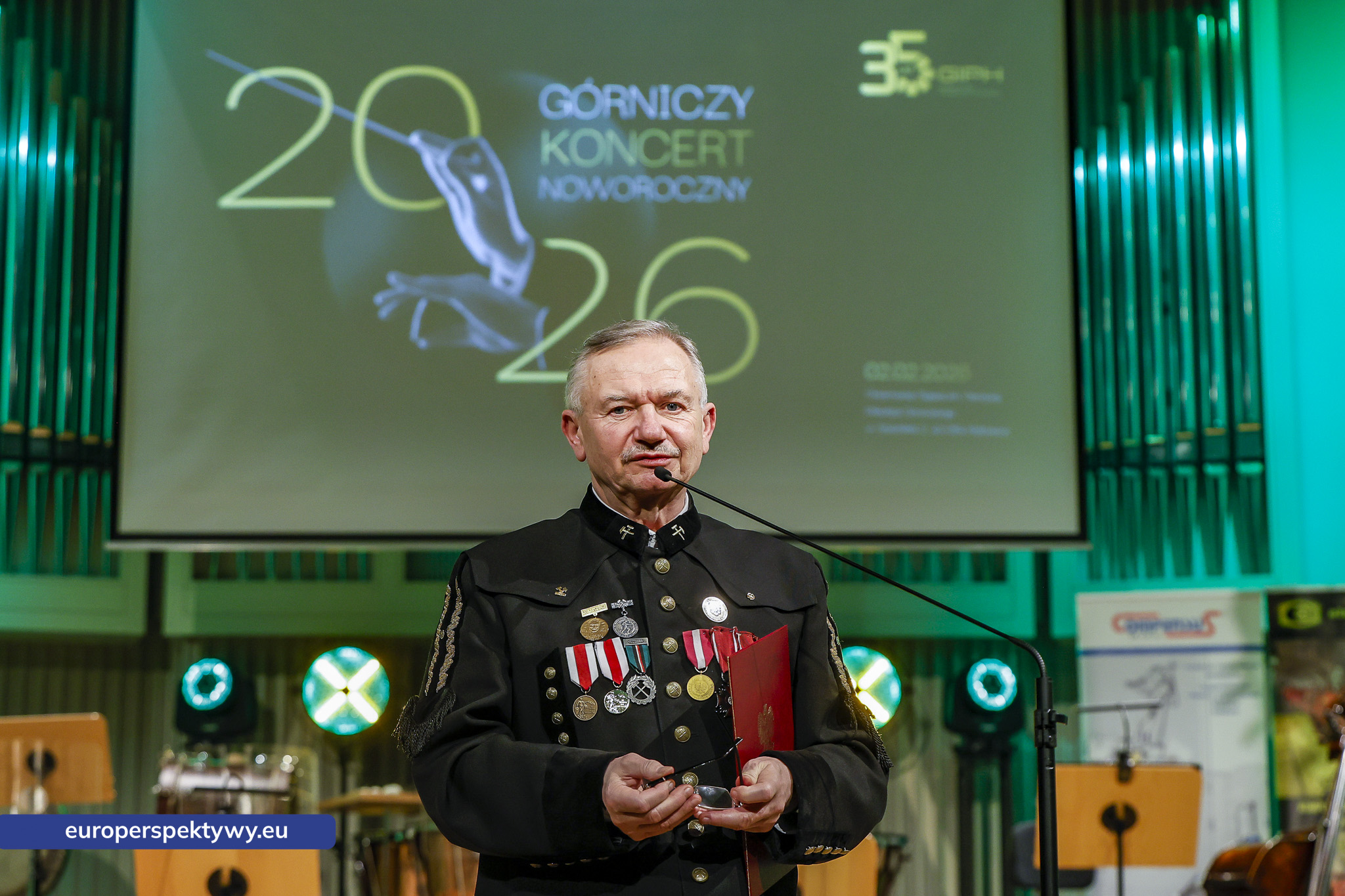 GIPH koncert noworoczny Europerspektywy Górniczy Koncert Noworoczny GIPH – jubileusz 35-lecia Izby w Filharmonii Śląskiej