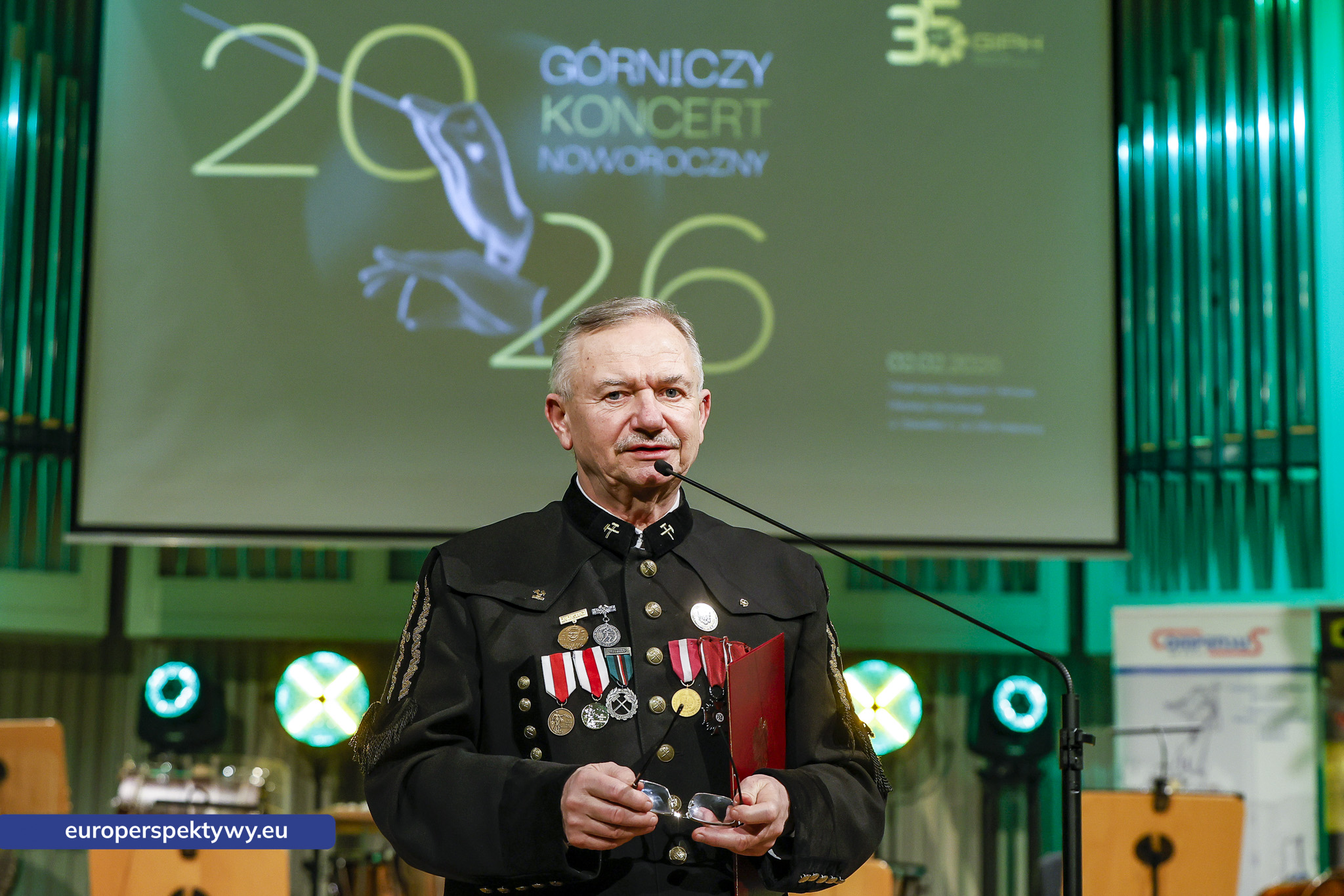 GIPH koncert noworoczny Europerspektywy Górniczy Koncert Noworoczny GIPH – jubileusz 35-lecia Izby w Filharmonii Śląskiej