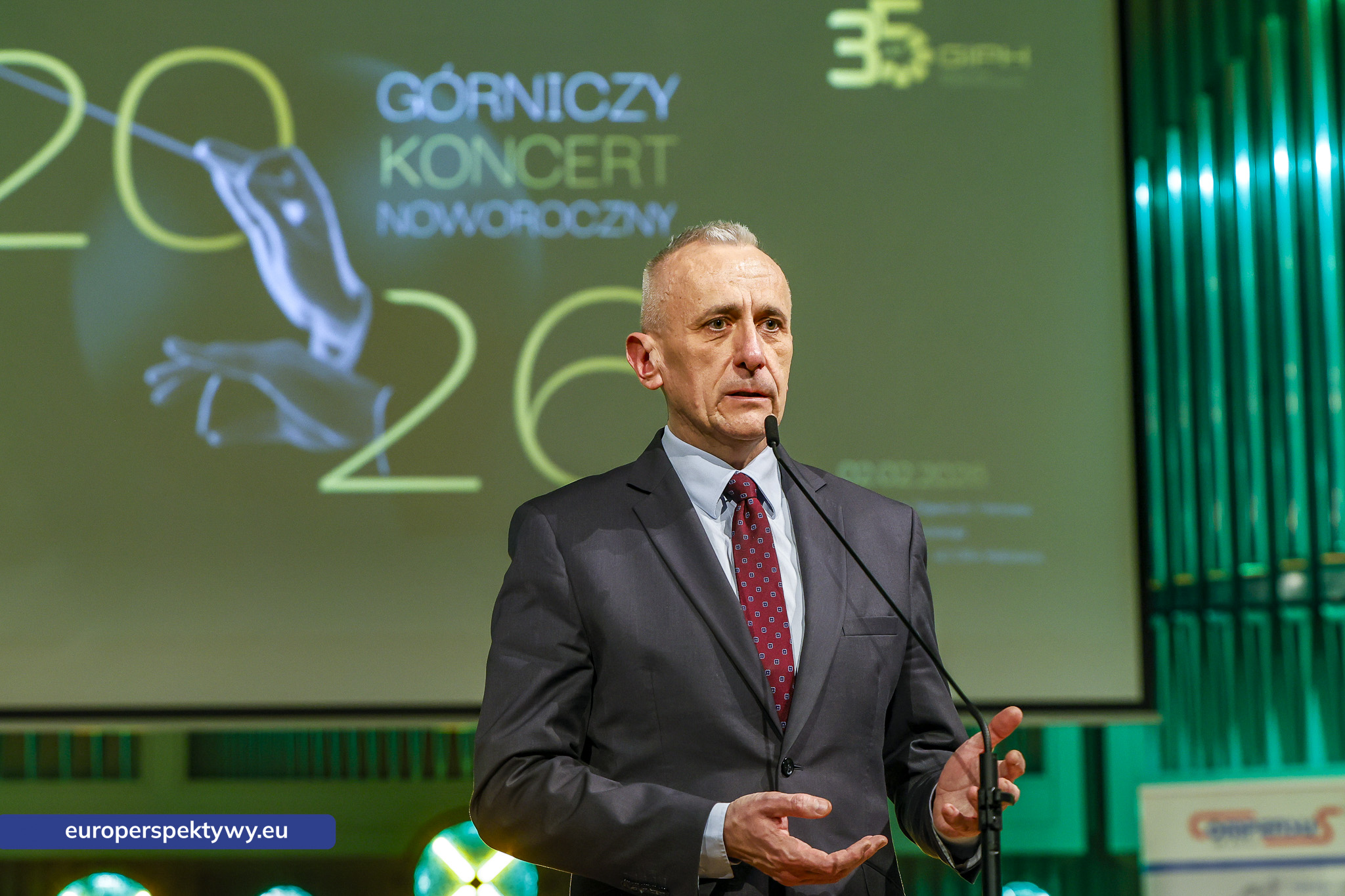 GIPH koncert noworoczny Europerspektywy Górniczy Koncert Noworoczny GIPH – jubileusz 35-lecia Izby w Filharmonii Śląskiej