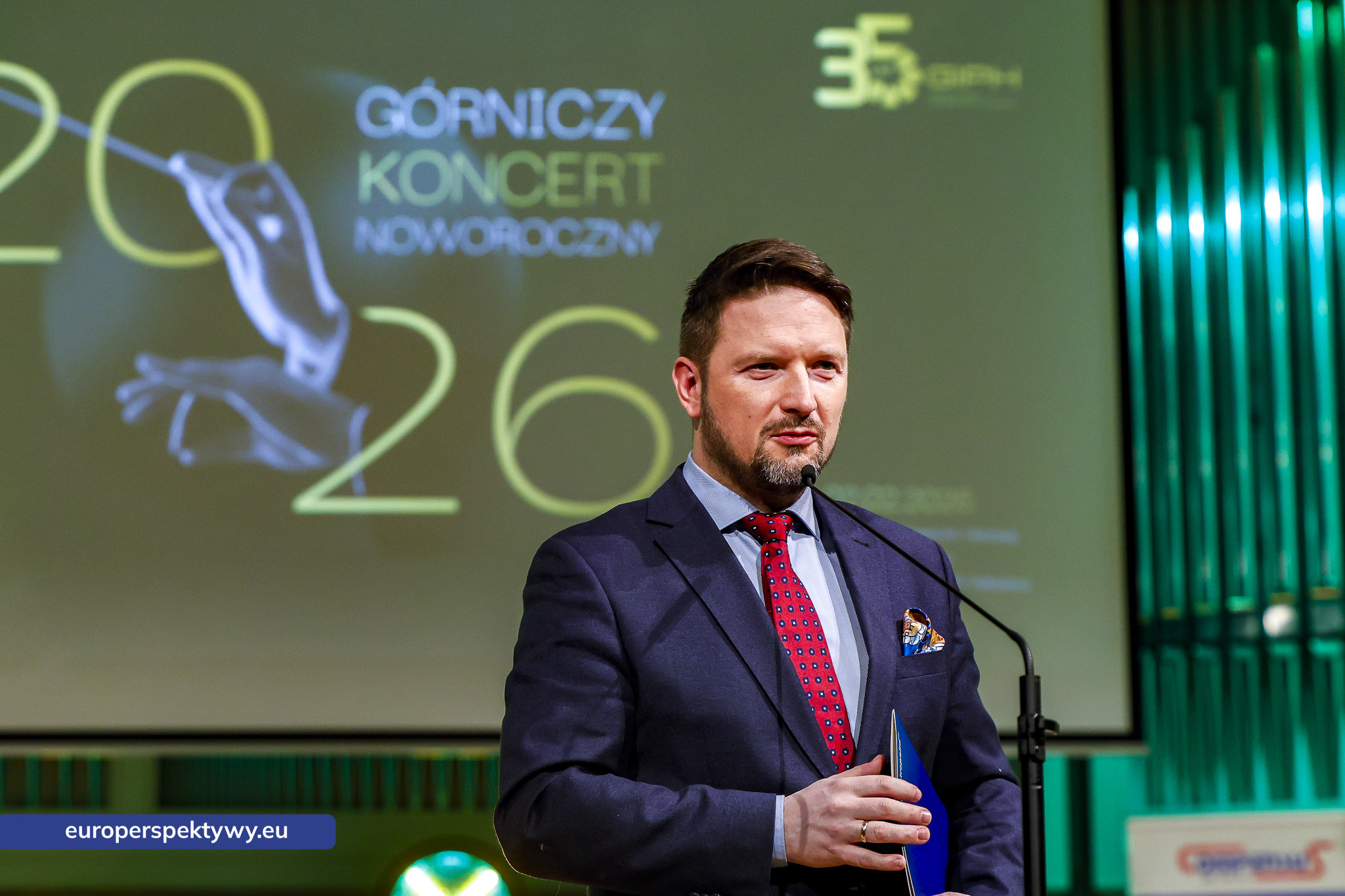 GIPH koncert noworoczny Europerspektywy Górniczy Koncert Noworoczny GIPH – jubileusz 35-lecia Izby w Filharmonii Śląskiej