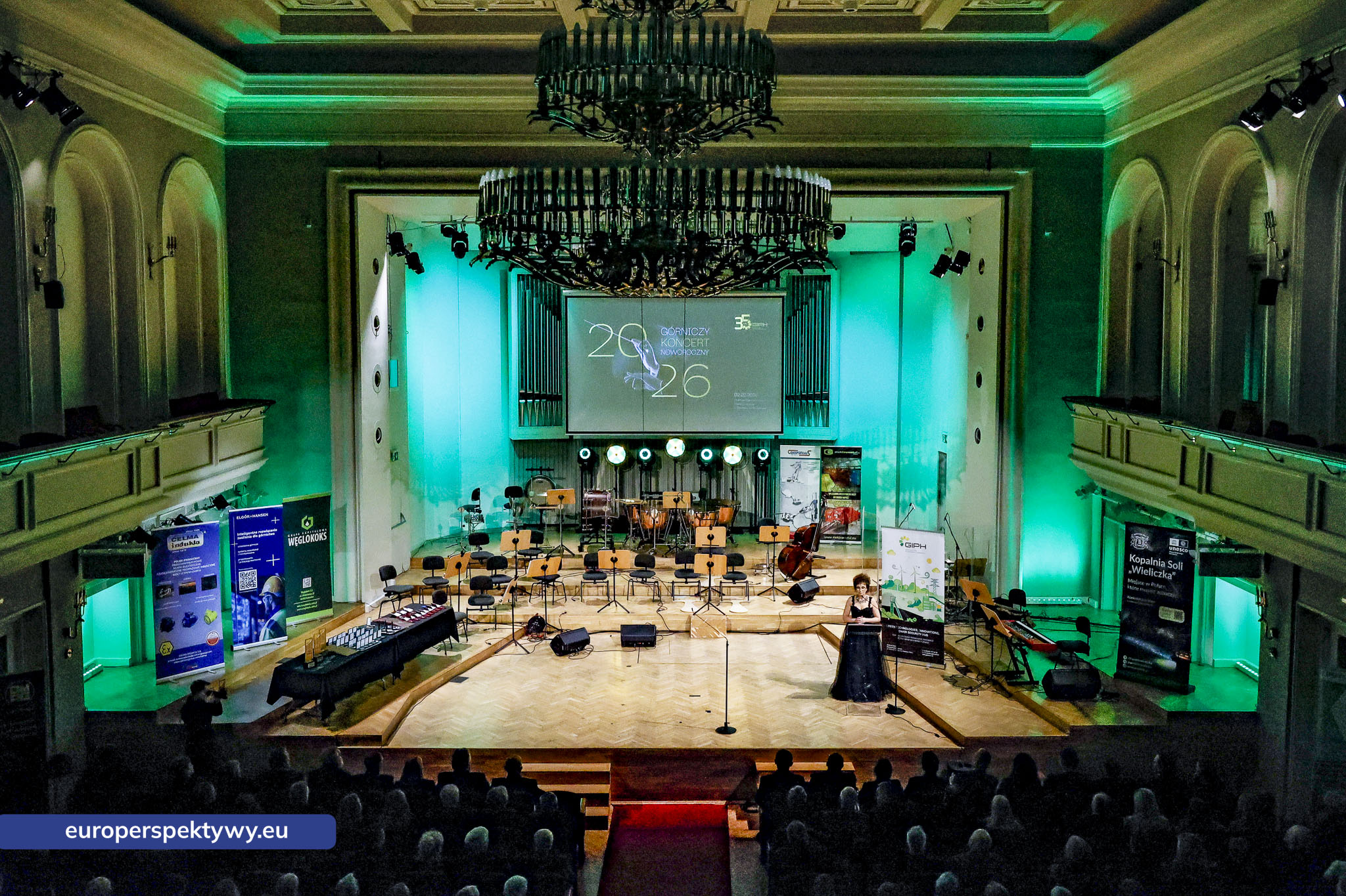 GIPH koncert noworoczny Europerspektywy Górniczy Koncert Noworoczny GIPH – jubileusz 35-lecia Izby w Filharmonii Śląskiej